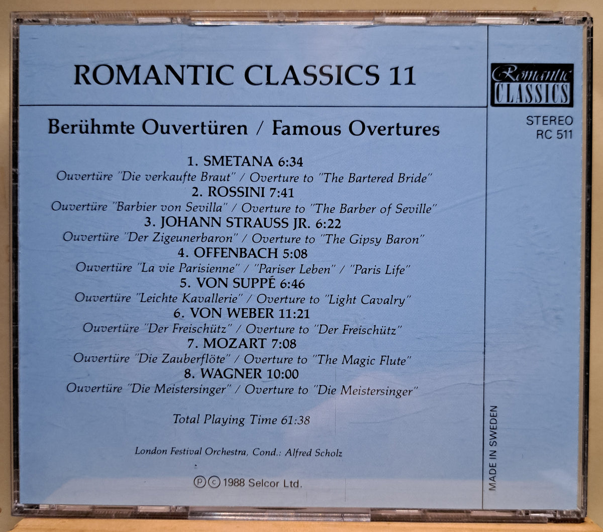 Romantic Classics - 11 (cd)
