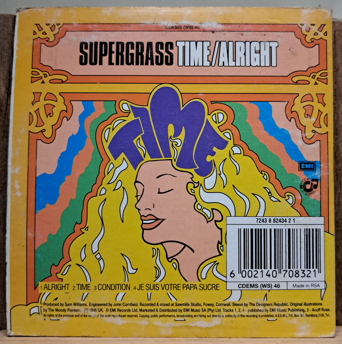 Supergrass - Time/Allright (4 track mini album on cd)