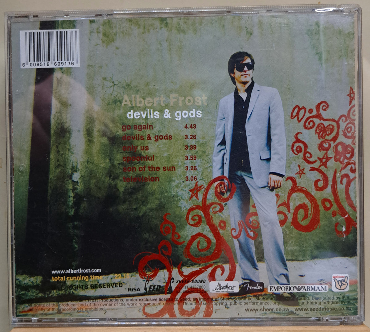 Albert Frost - Devils & God's (cd)