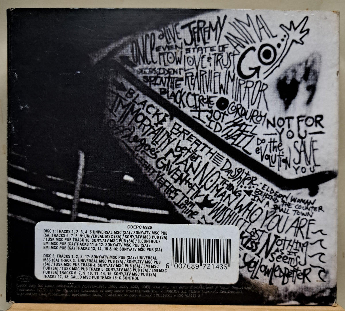Pearl Jam - Rearviewmirror, greatest hits 1991-2003 (cd)