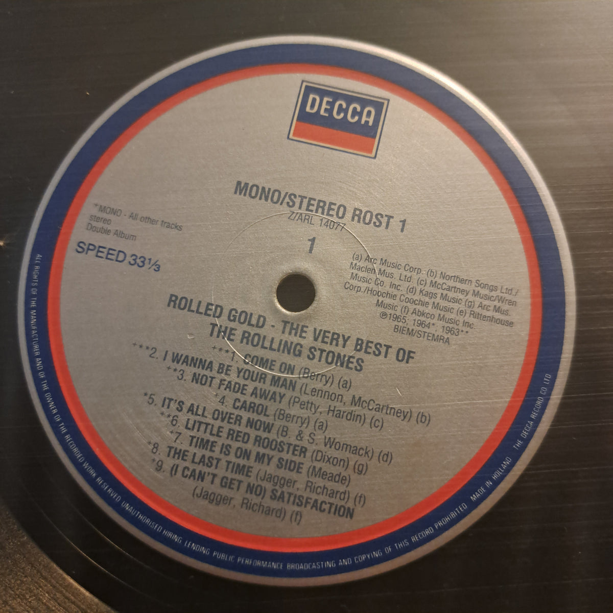 The Rolling Stones - Rolled Gold, the very best of.. (double LP)