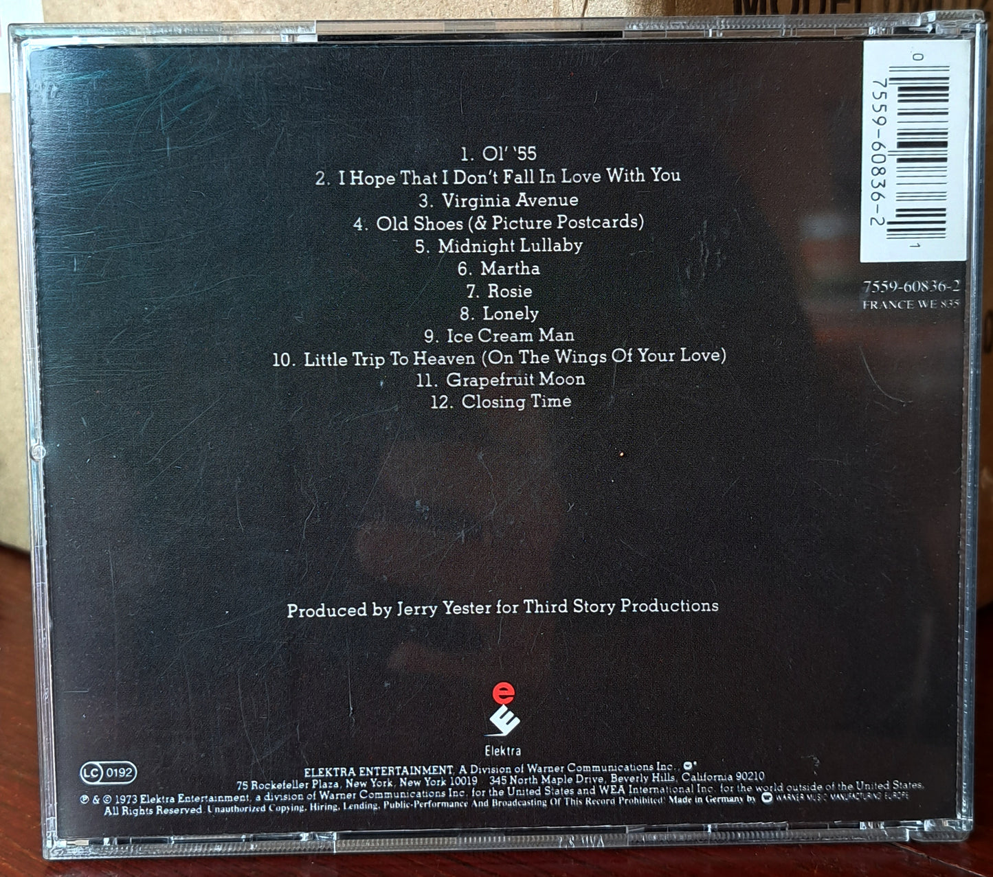 Tom Waits - Closing Time (cd)