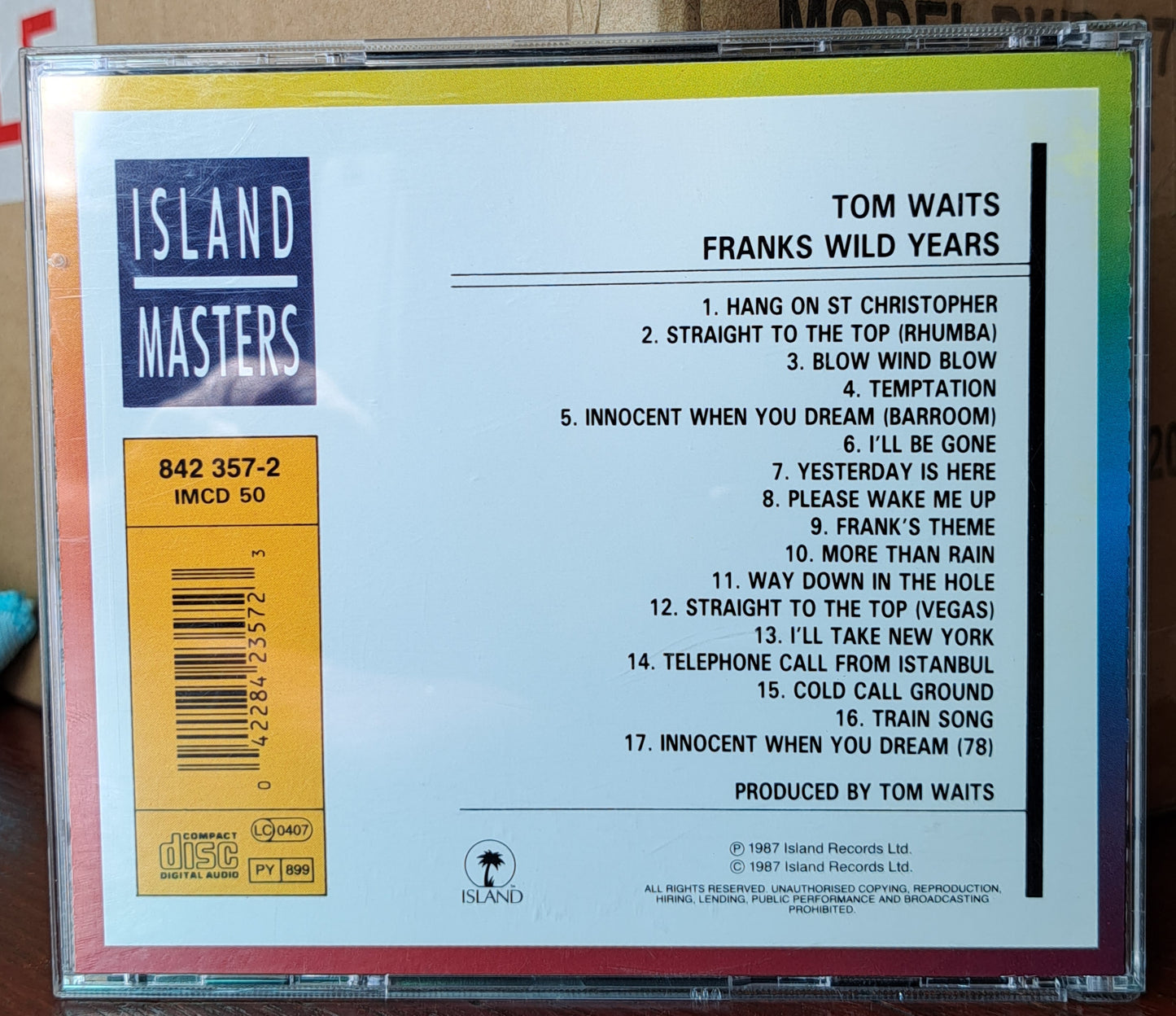Tom Waits - Franks Wild Years (cd)