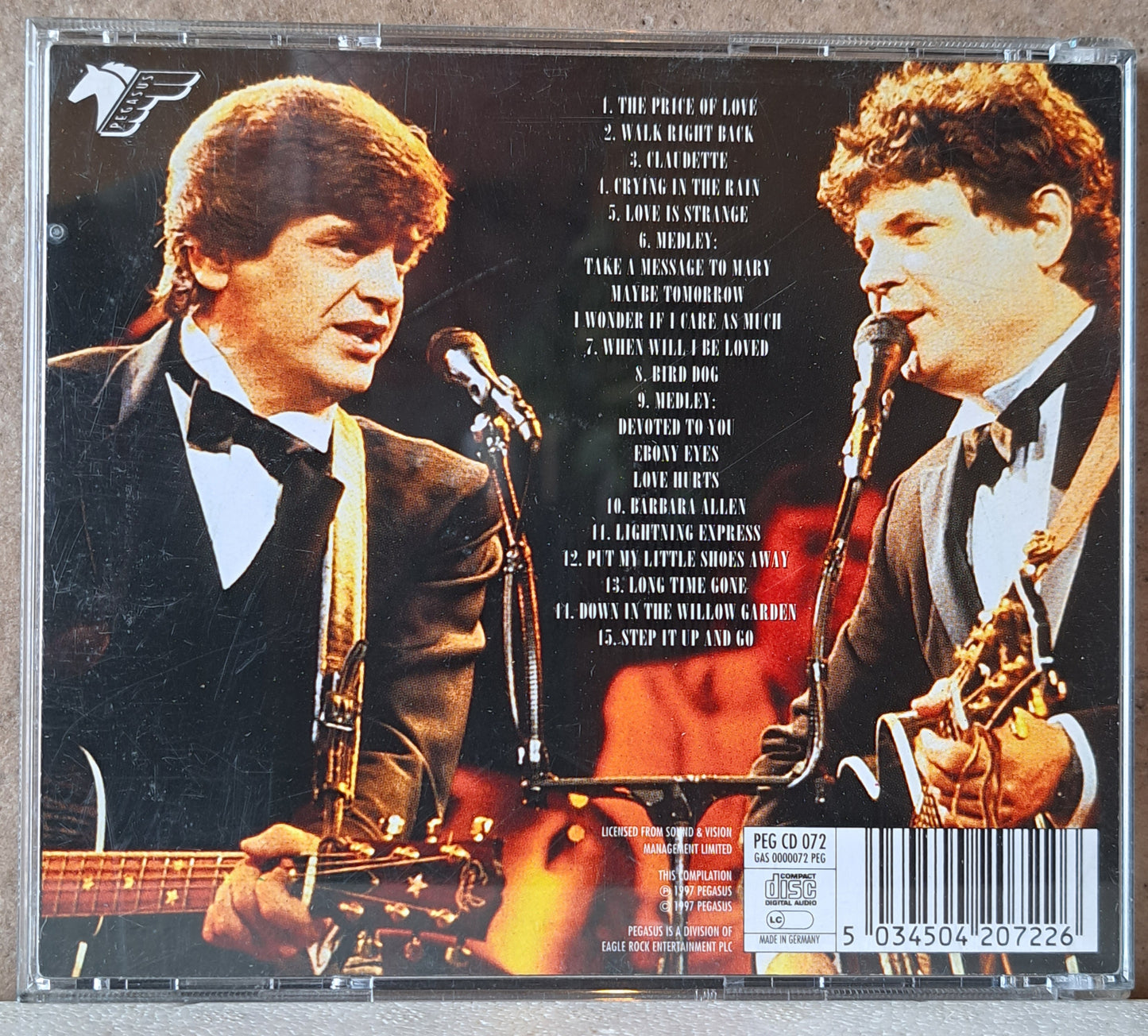 The Everly Brothers - Crying in the rain (cd)