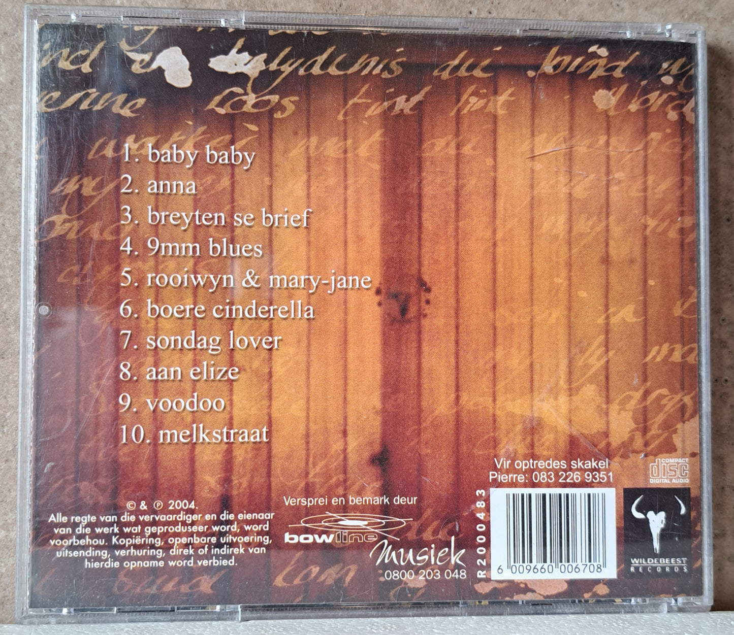 Jan Blohm - Melkstraat confessions (cd)