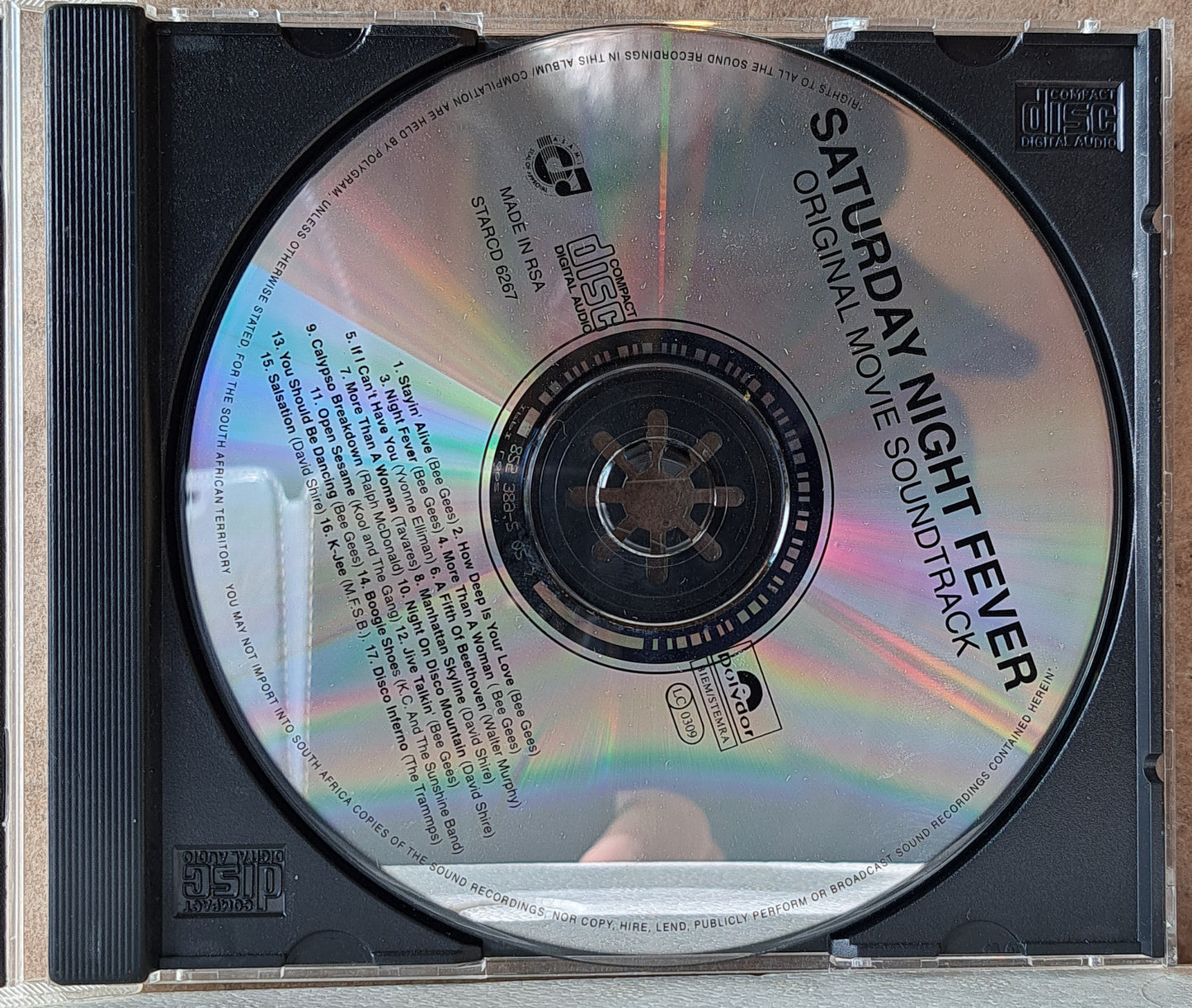 Saterday Night Fever - original movie soundtrack (cd)