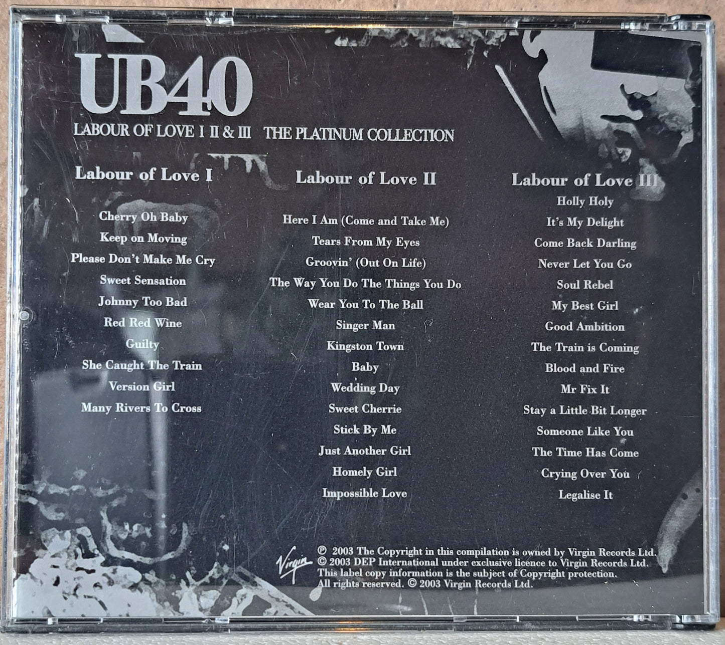 UB40 - Labour of love 1, 2 and 3 'The Platinum Collection (3 cd set)