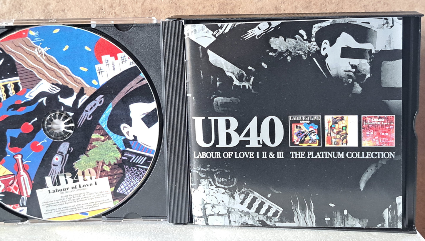 UB40 - Labour of love 1, 2 and 3 'The Platinum Collection (3 cd set)