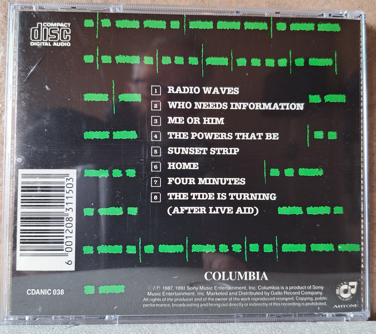 Roger Waters - Radio Kaos (cd)