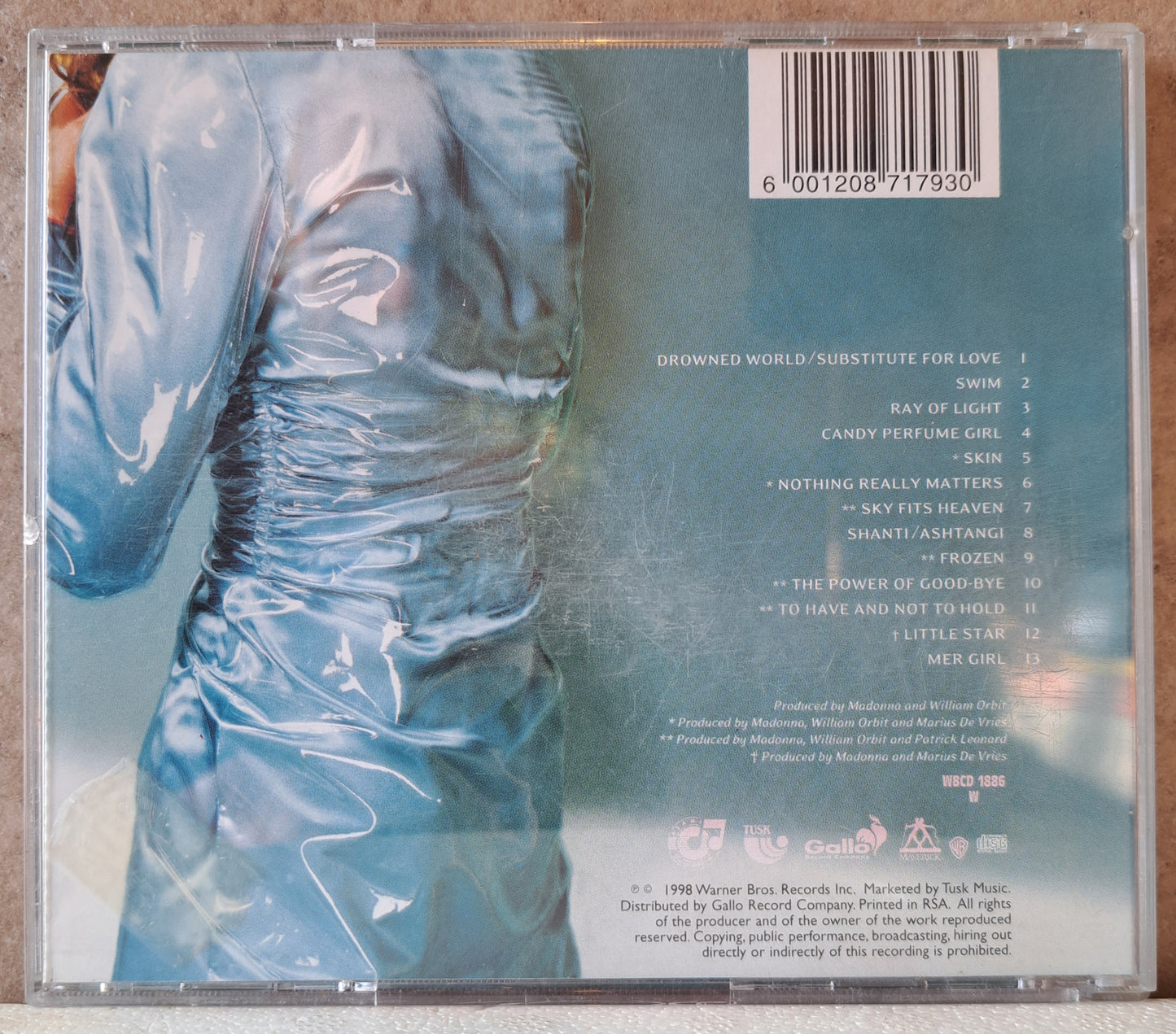 Madonna - Ray of light (cd)