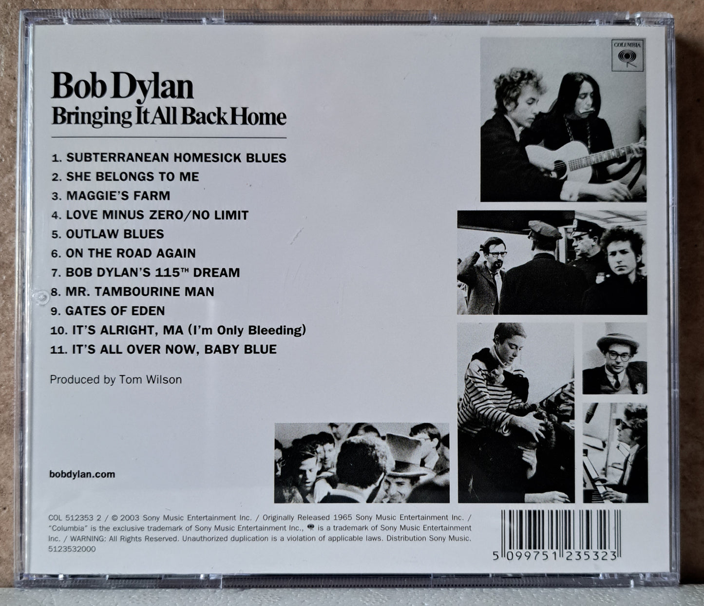 Bob Dylan - Bringing it all back home (cd)