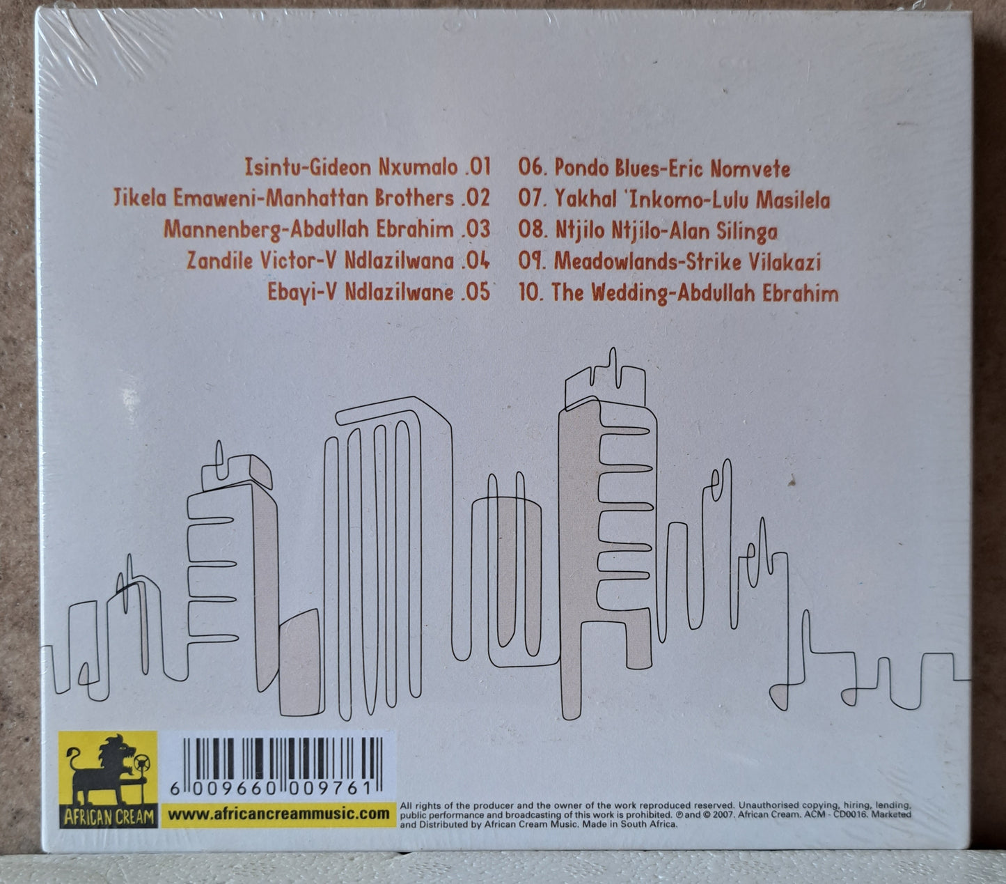 Essential South African Jazz - The J'burg Sessions (cd) new/sealed