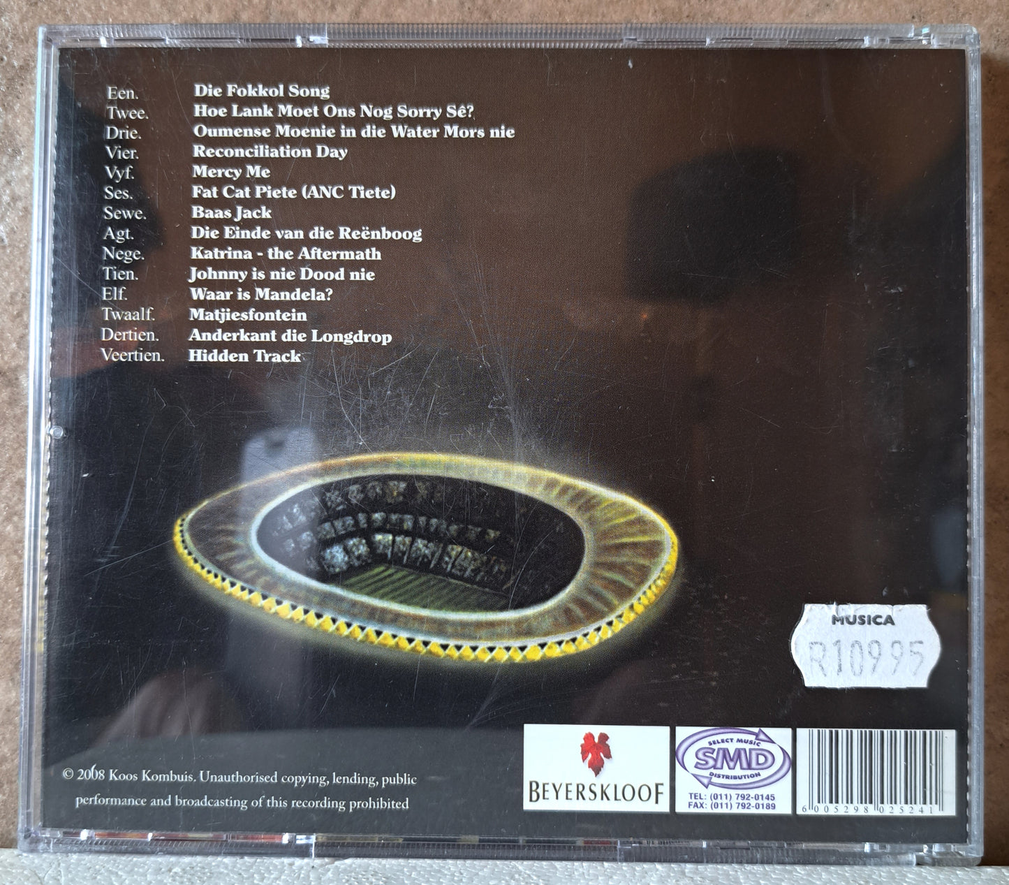 Koos Kombuis - Bloedrivier (cd)