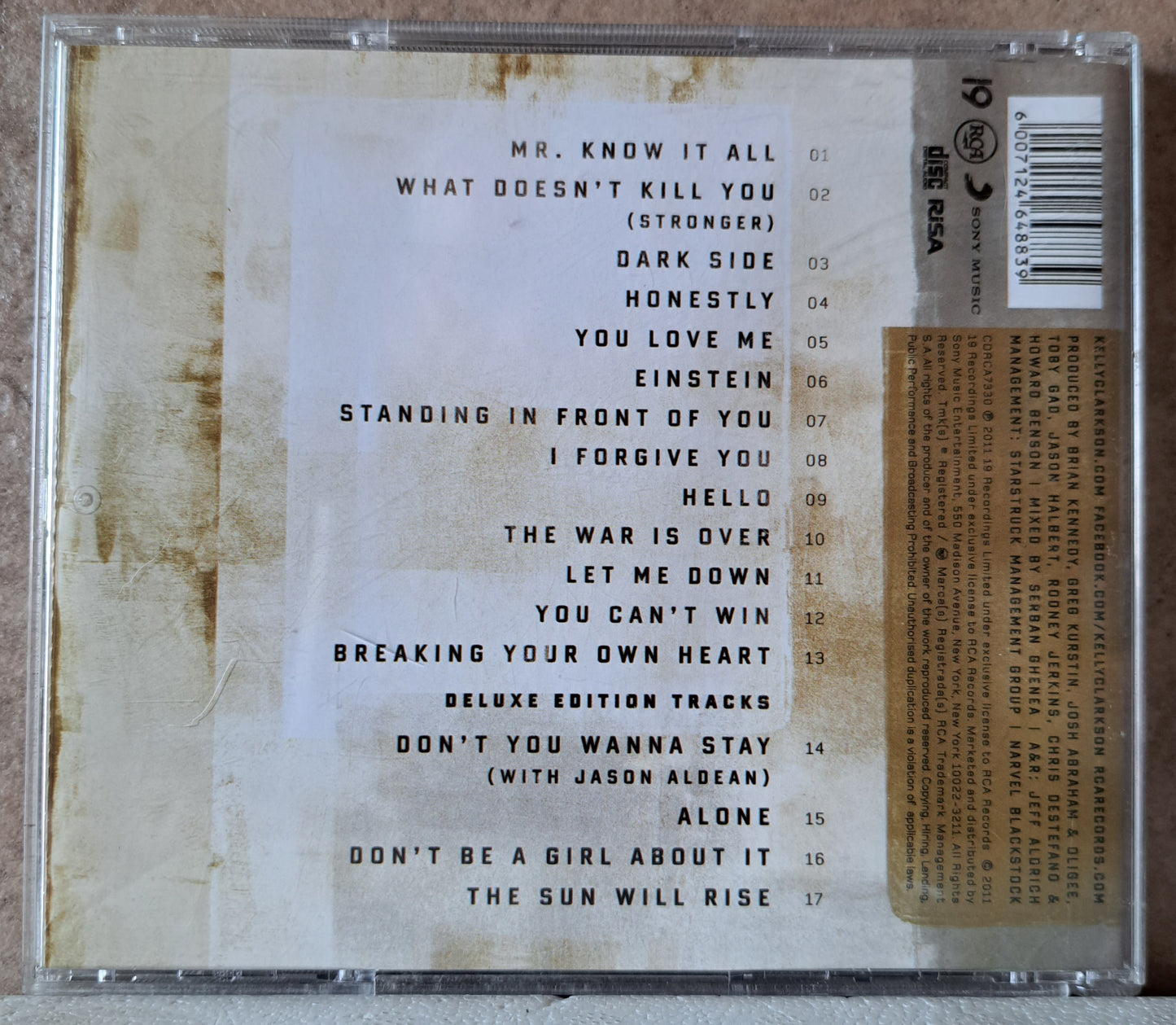 Kelly Clarkson - Stronger (cd)