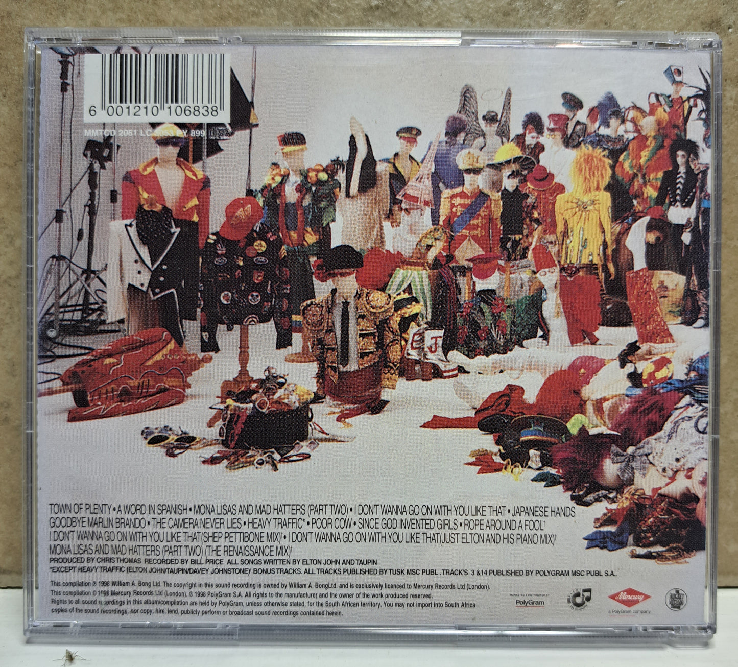 Elton John - Reg strikes back (cd)