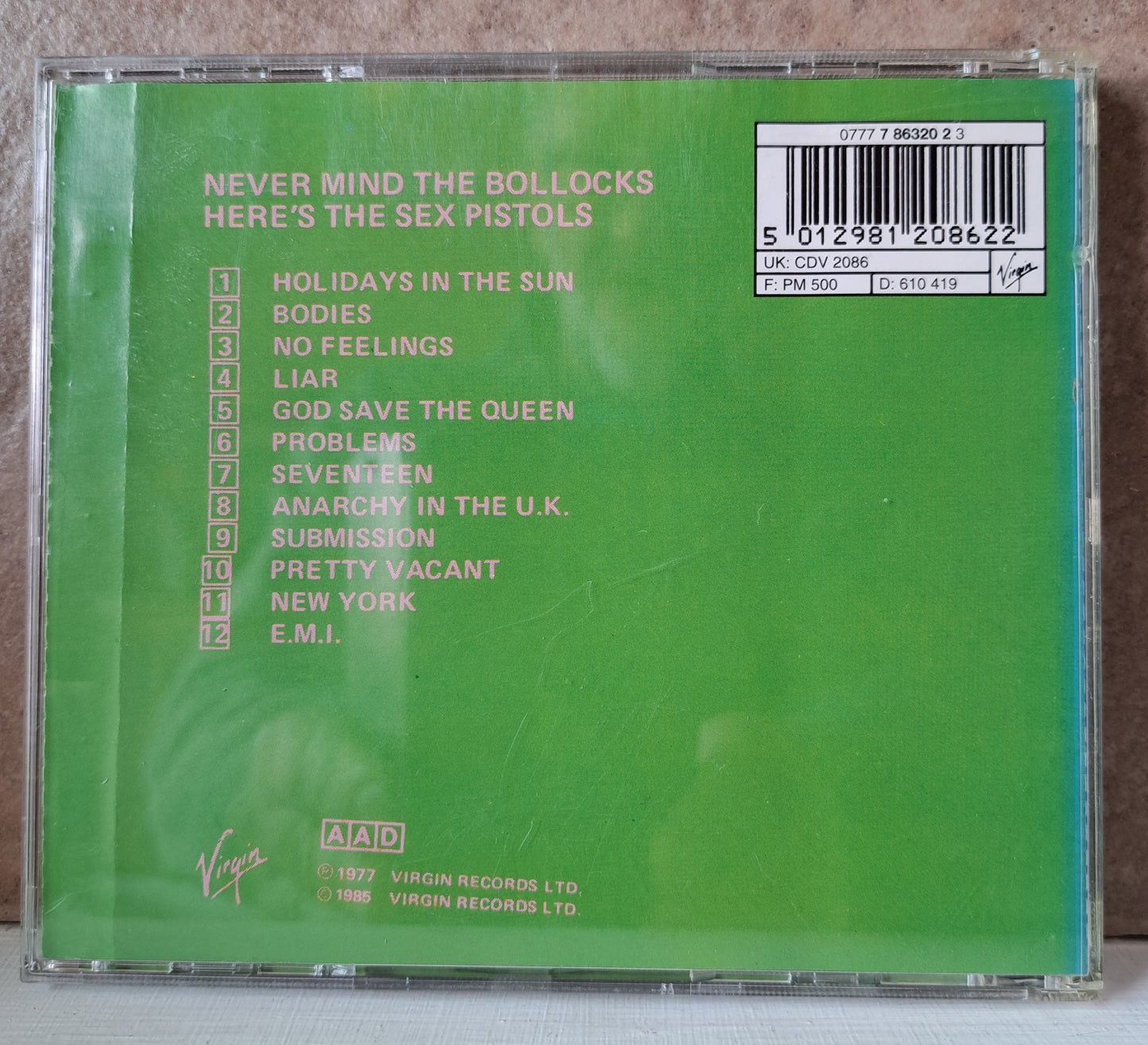 Sex Pistols - Never mind the bullocks (cd)