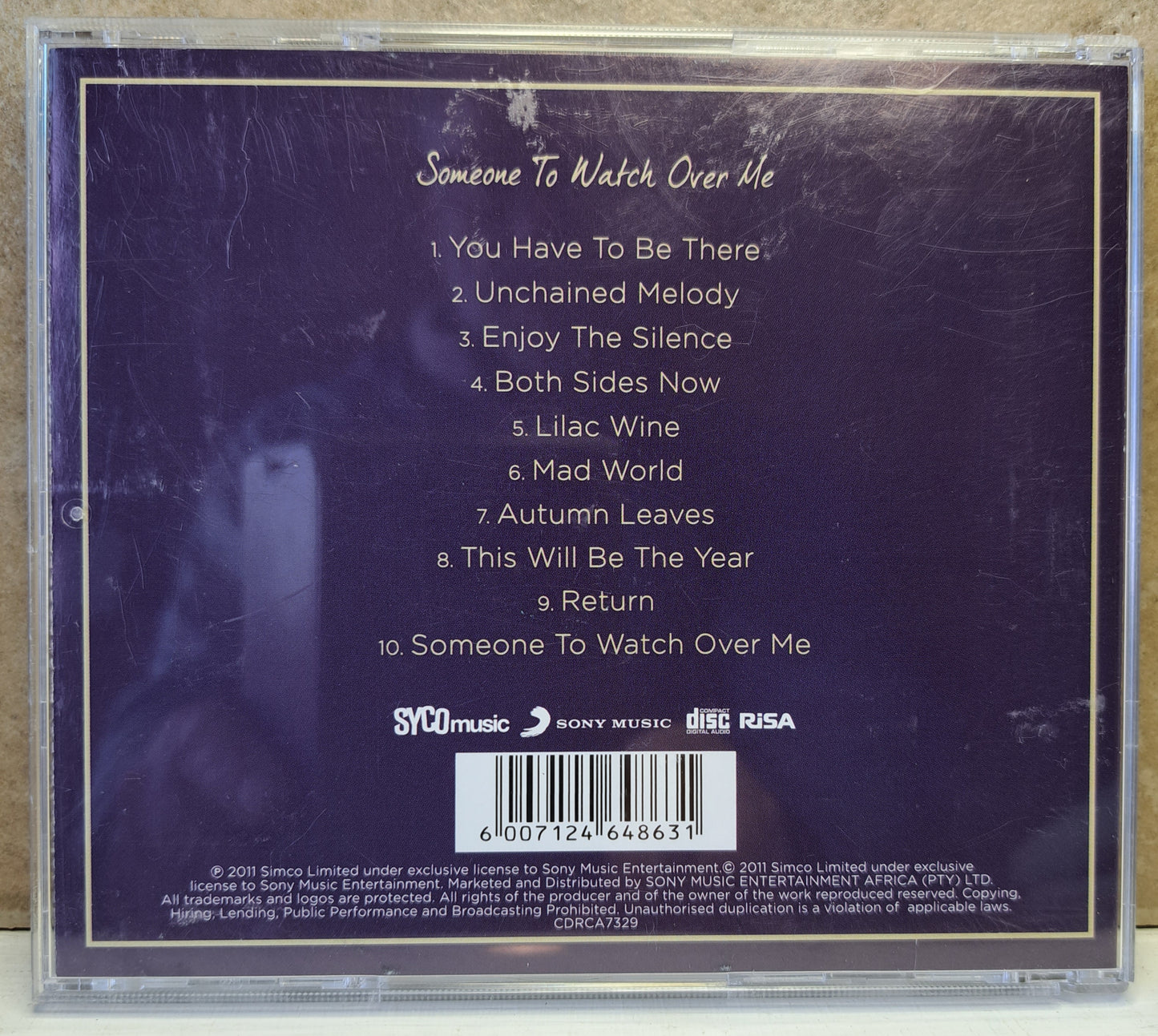 Susan Boyle - Someone to watch over me (cd)