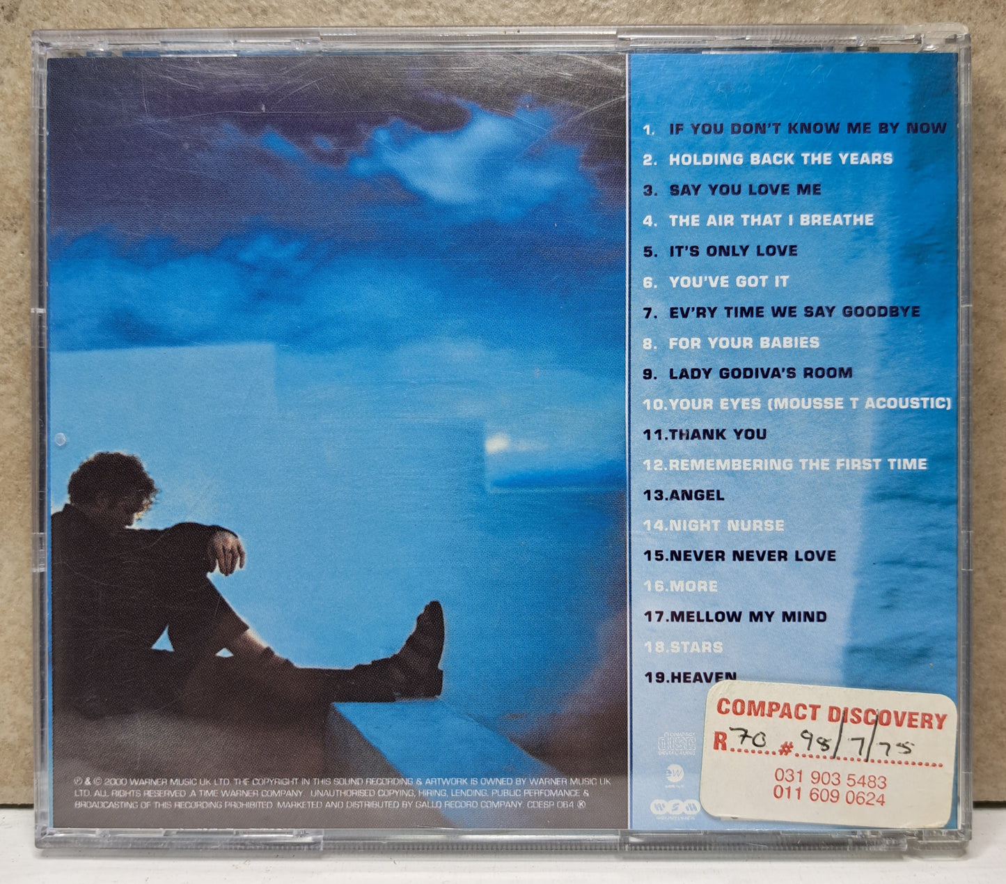 Simply Red - It's only love (cd)