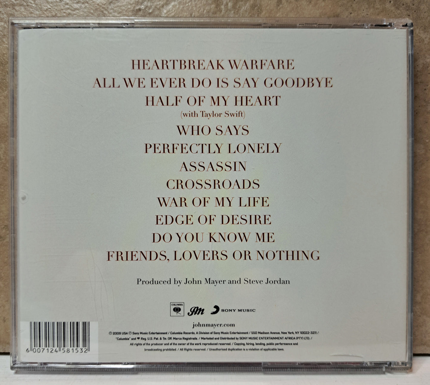 John Mayer - Battle Studies (cd)