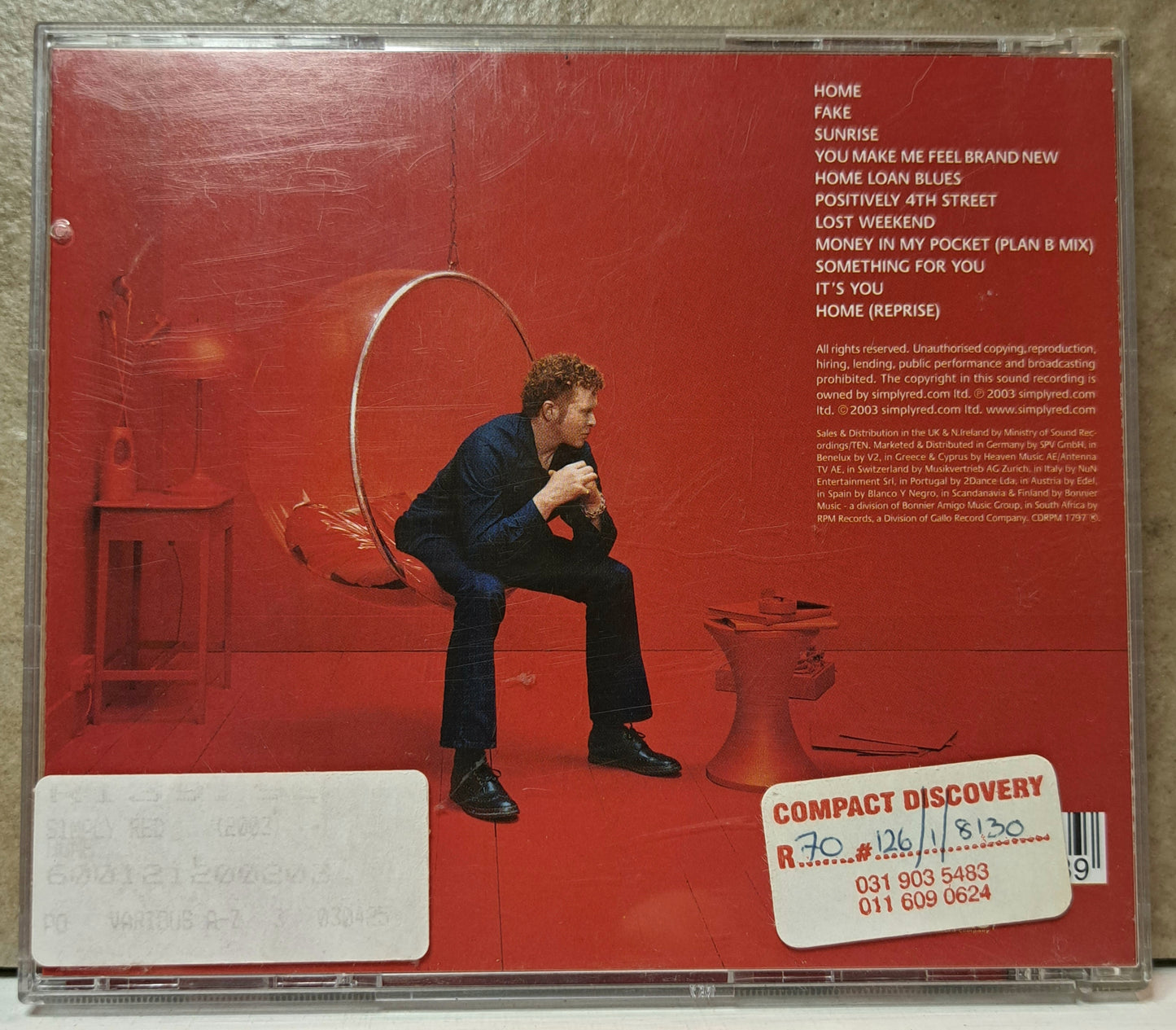 Simply Red - Home (cd)