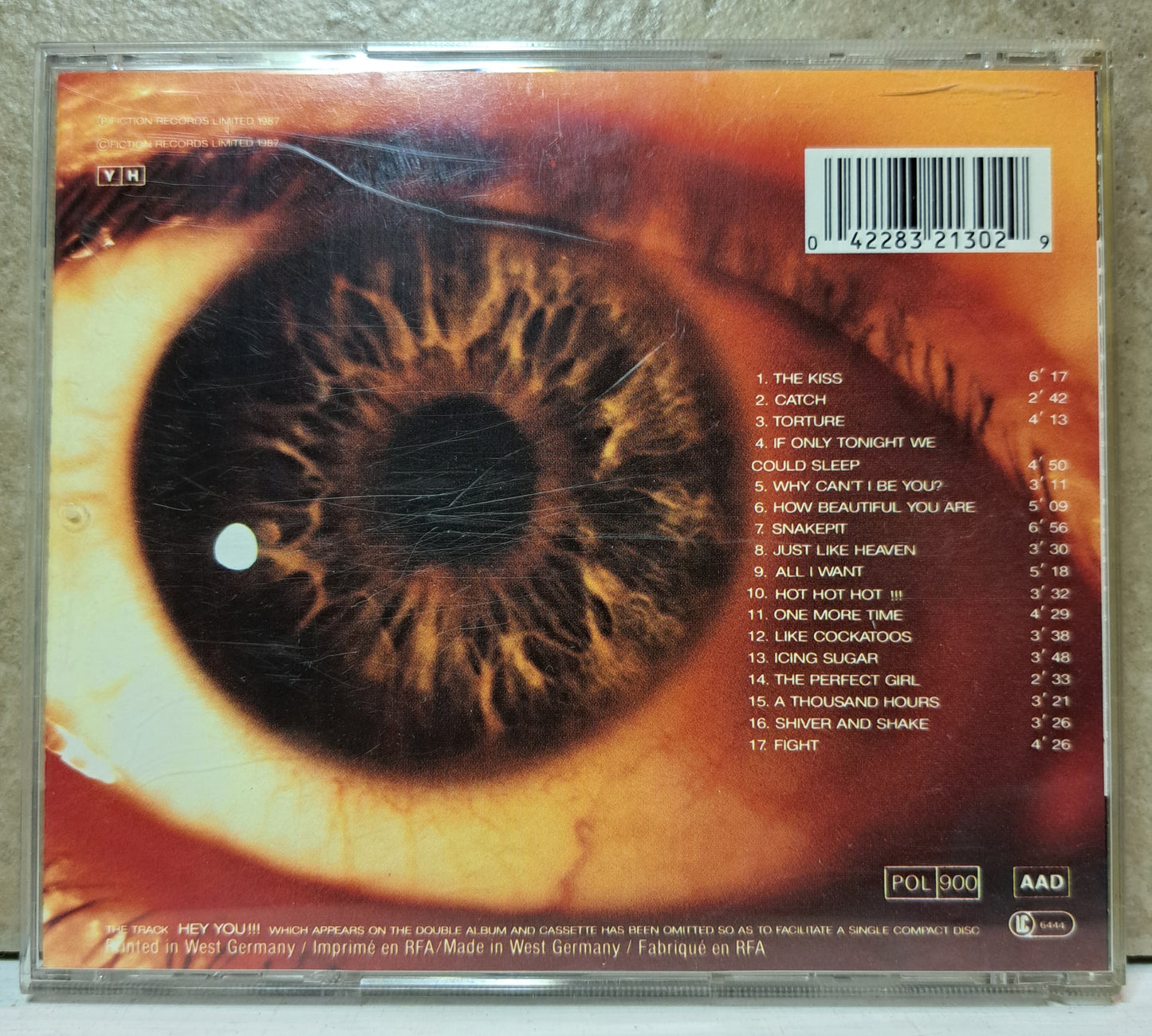 The Cure - Kiss me Kiss me Kiss me (cd(