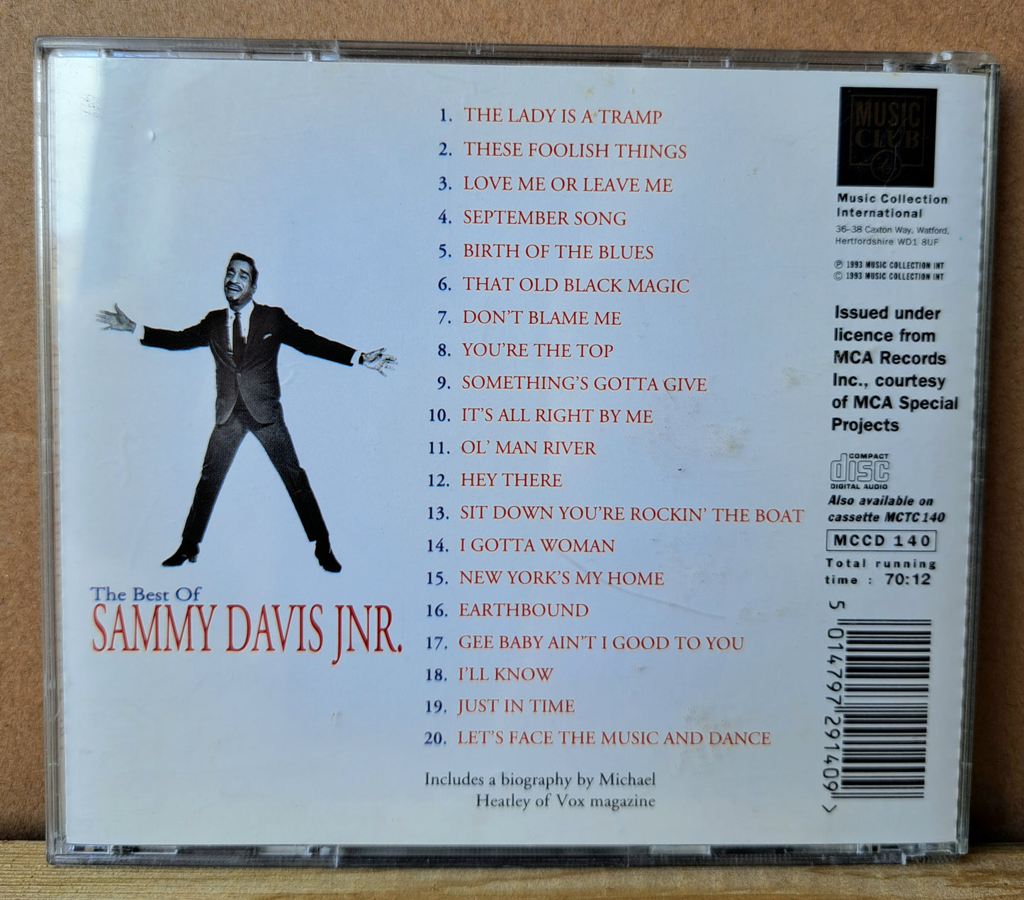 Sammy Davis Jnr. - The best of (cd)