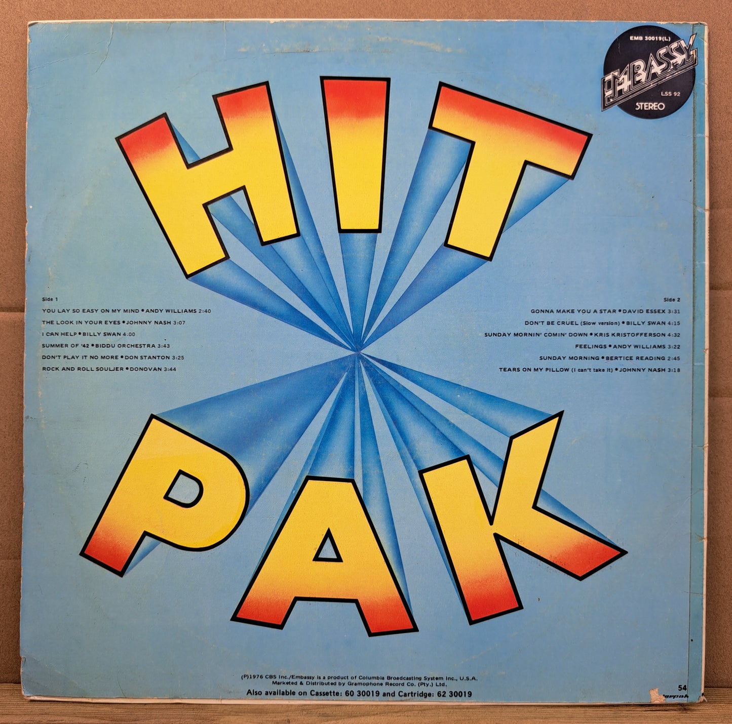Hit Pak - 12 original recordings