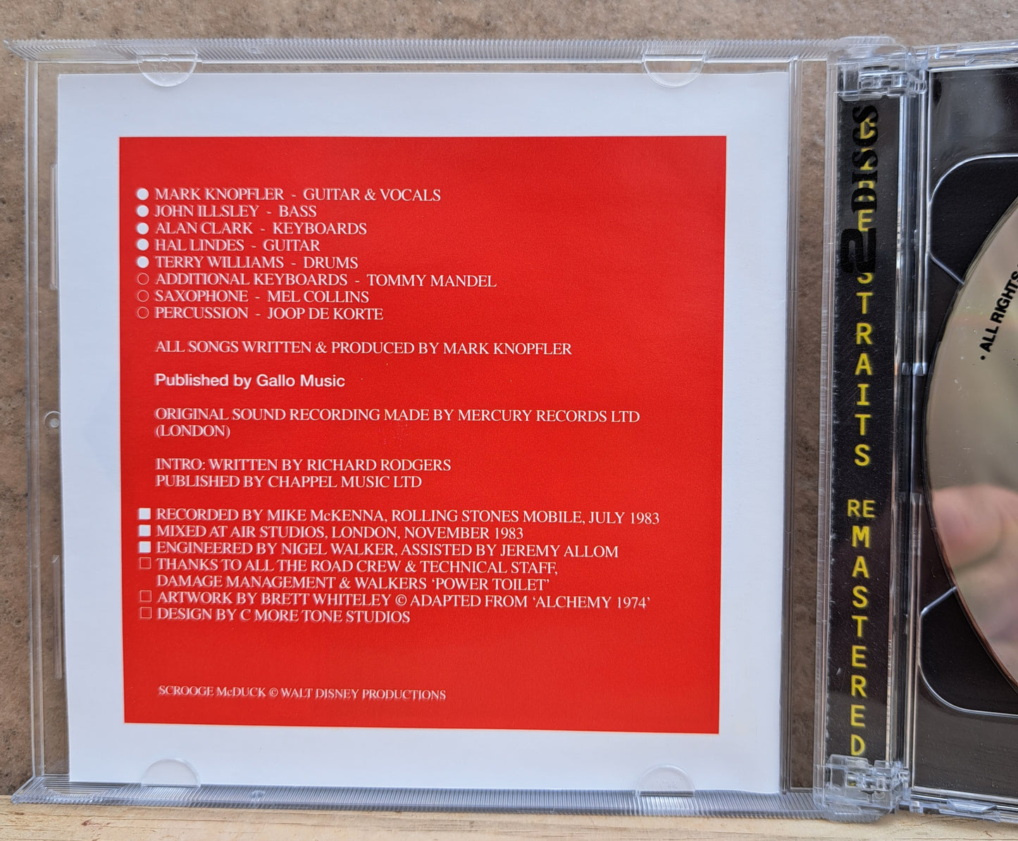 Dire Straits - Alchemy (live) double CD set