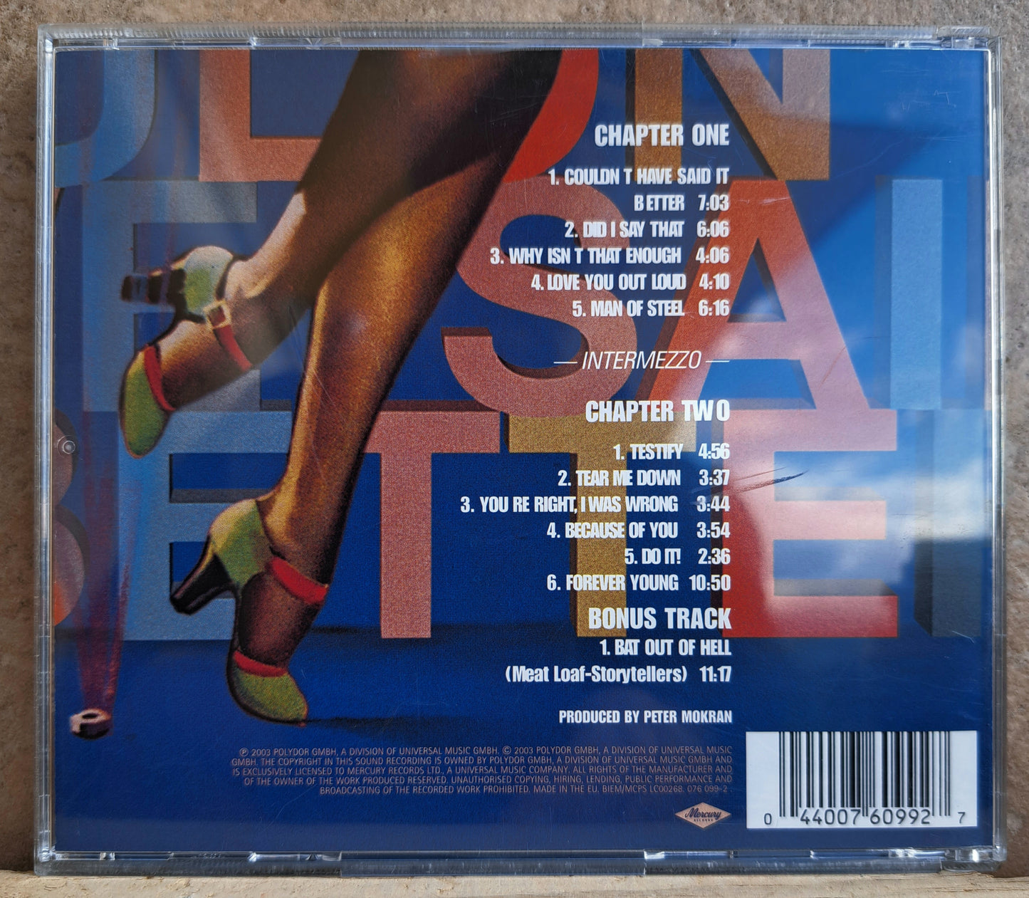Meat Loaf - Couldn't have said it better (cd)