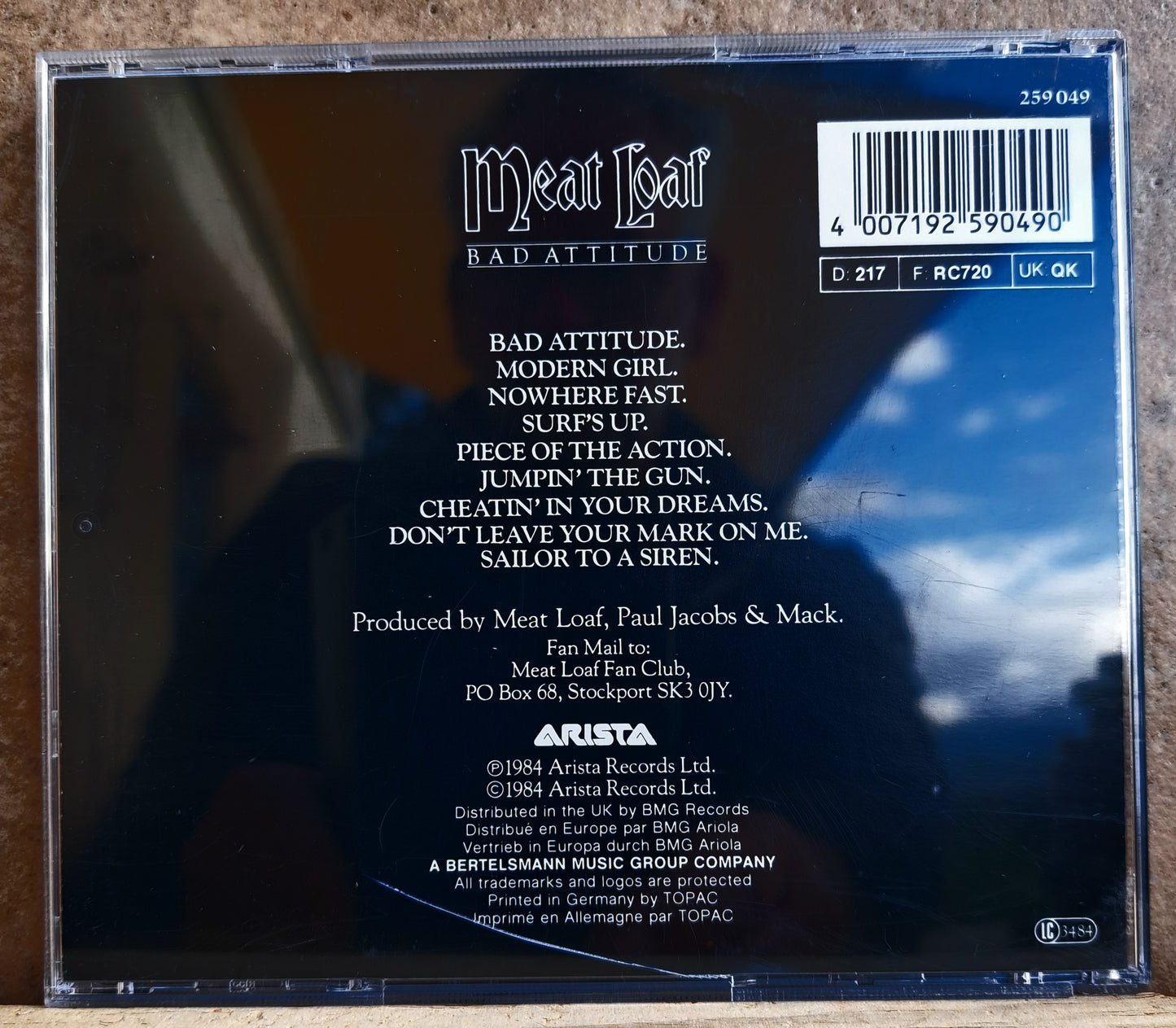 Meat Loaf - Bad Attitude (cd)