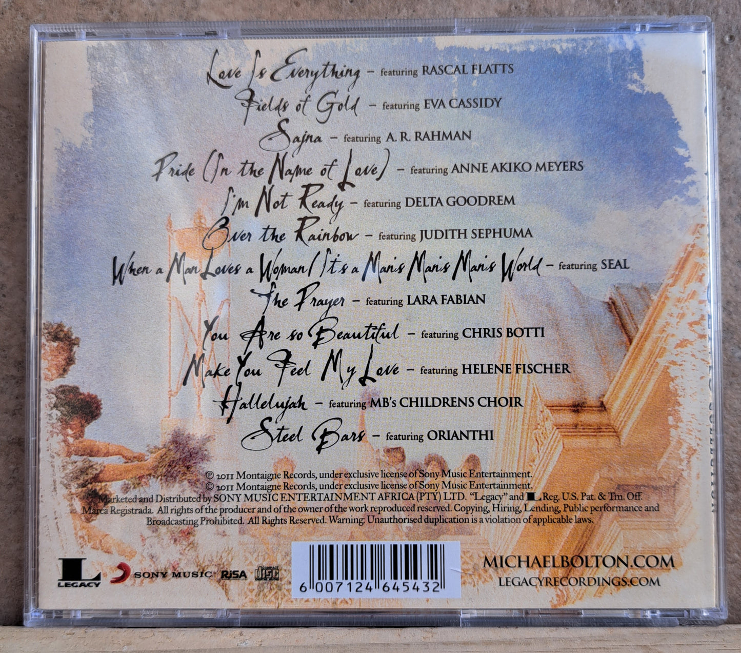 Michael Bolton - Gems (the duets collection) cd