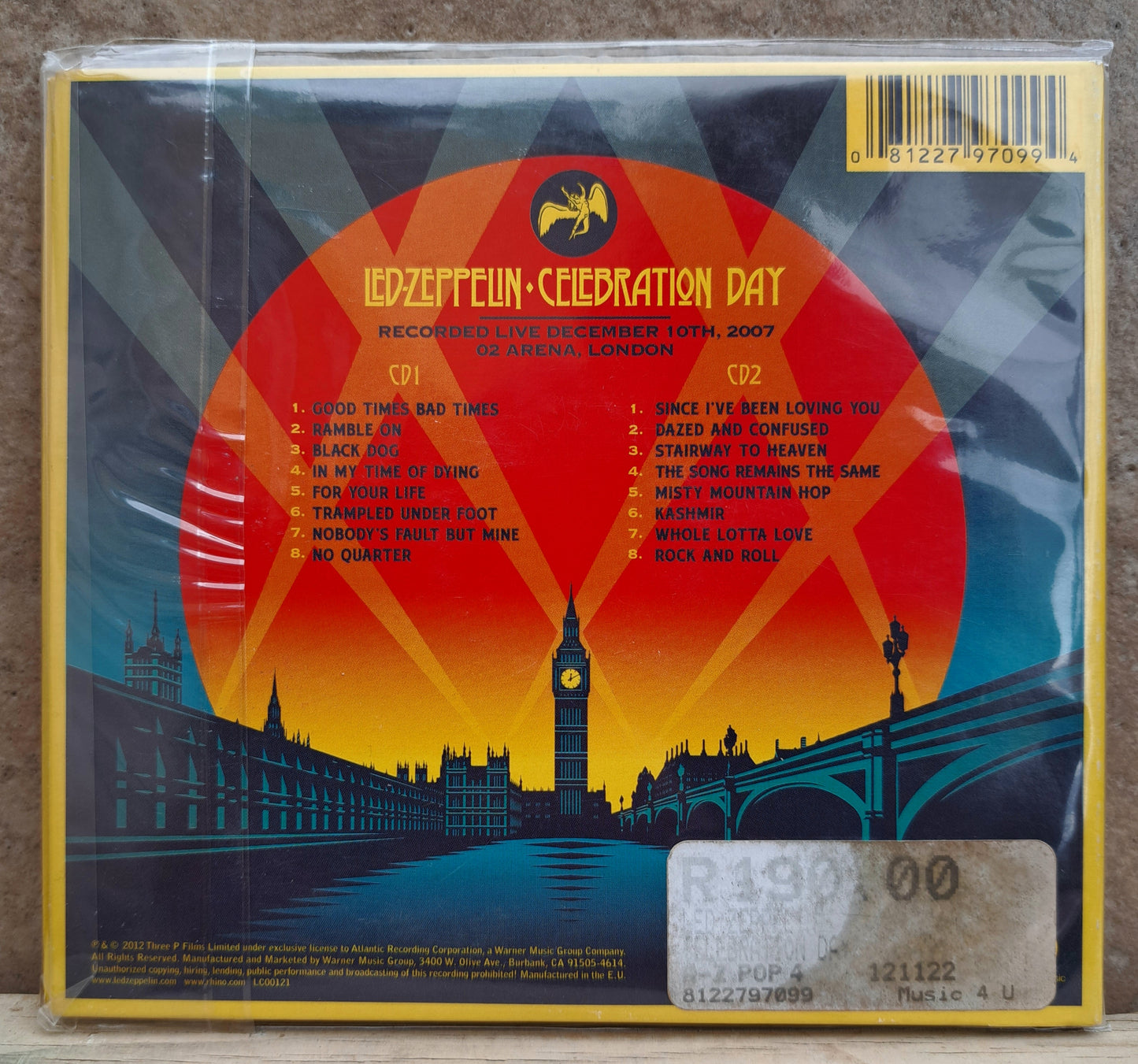 Led Zeppelin - Celebration Day (double cd)
