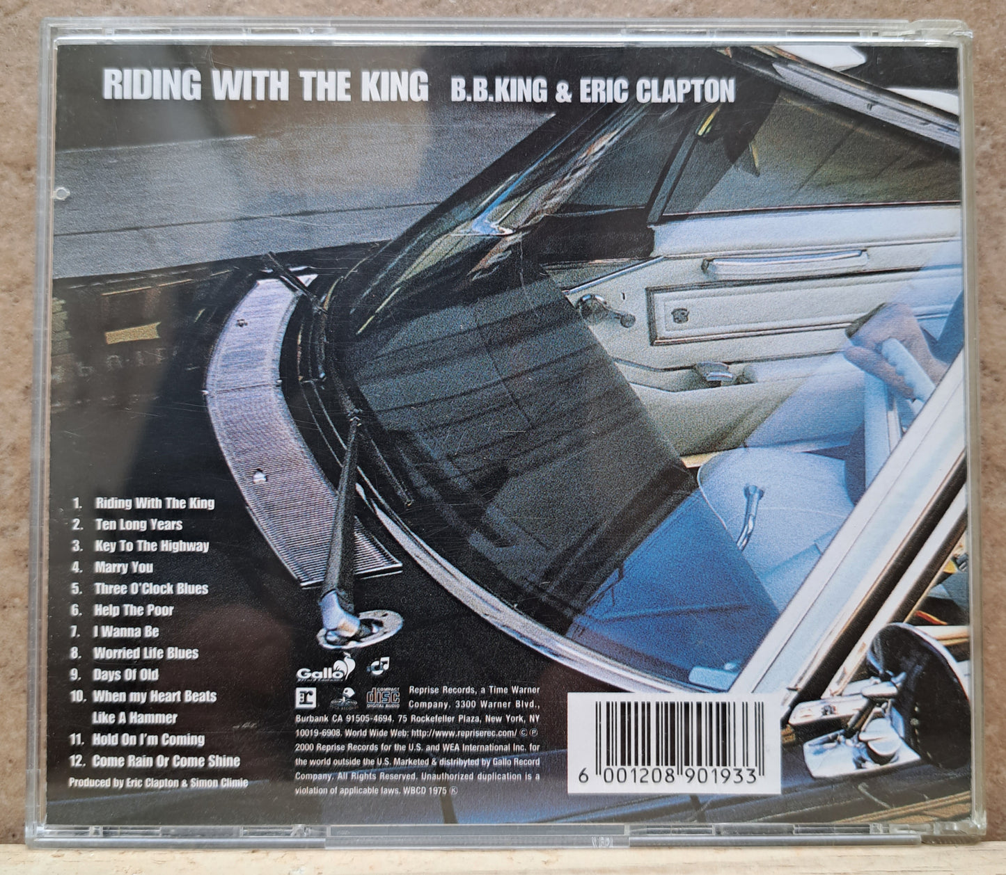 BB King & Eric Clapton - Riding with the king (cd)