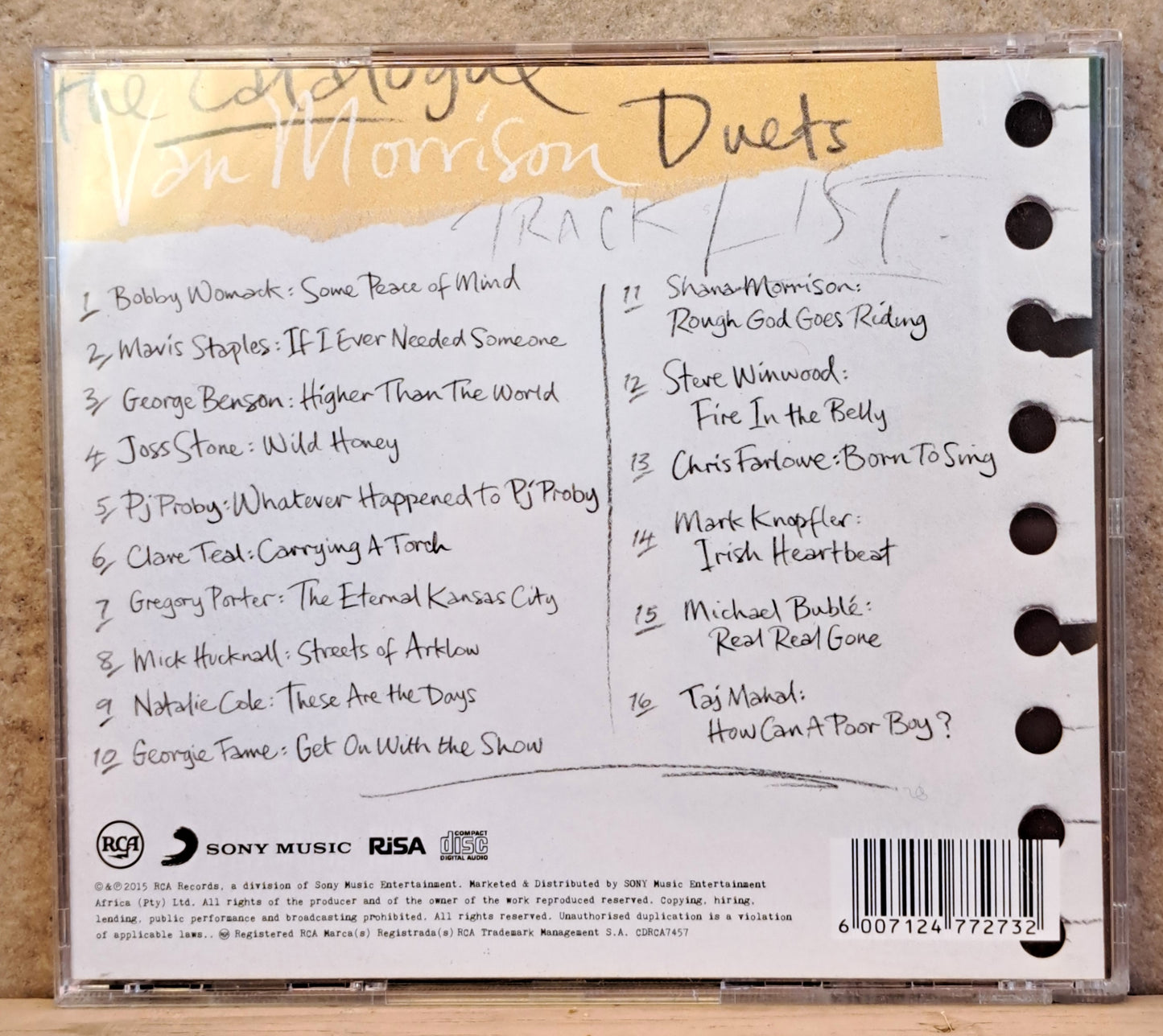 Van Morrison- Duets (cd)