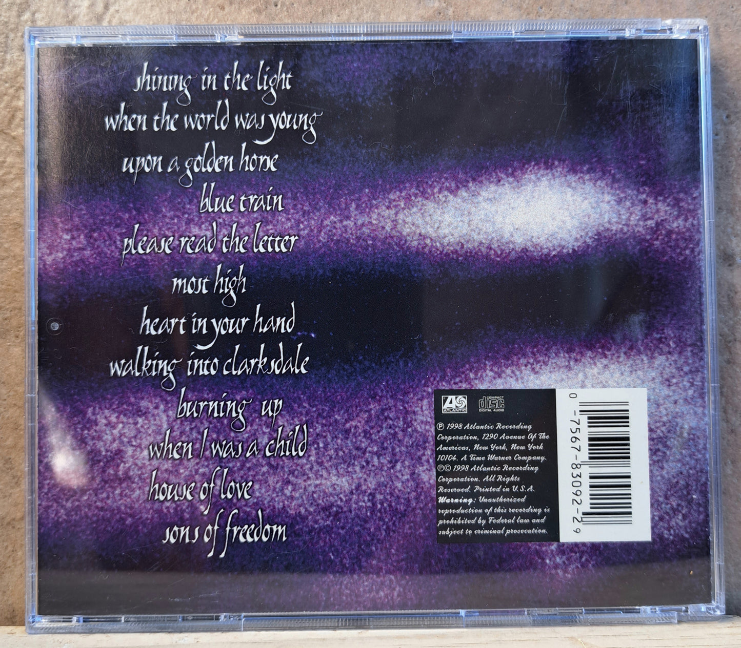 Jimmy Page & Robert Plant - Walking into Clarksdale (cd)