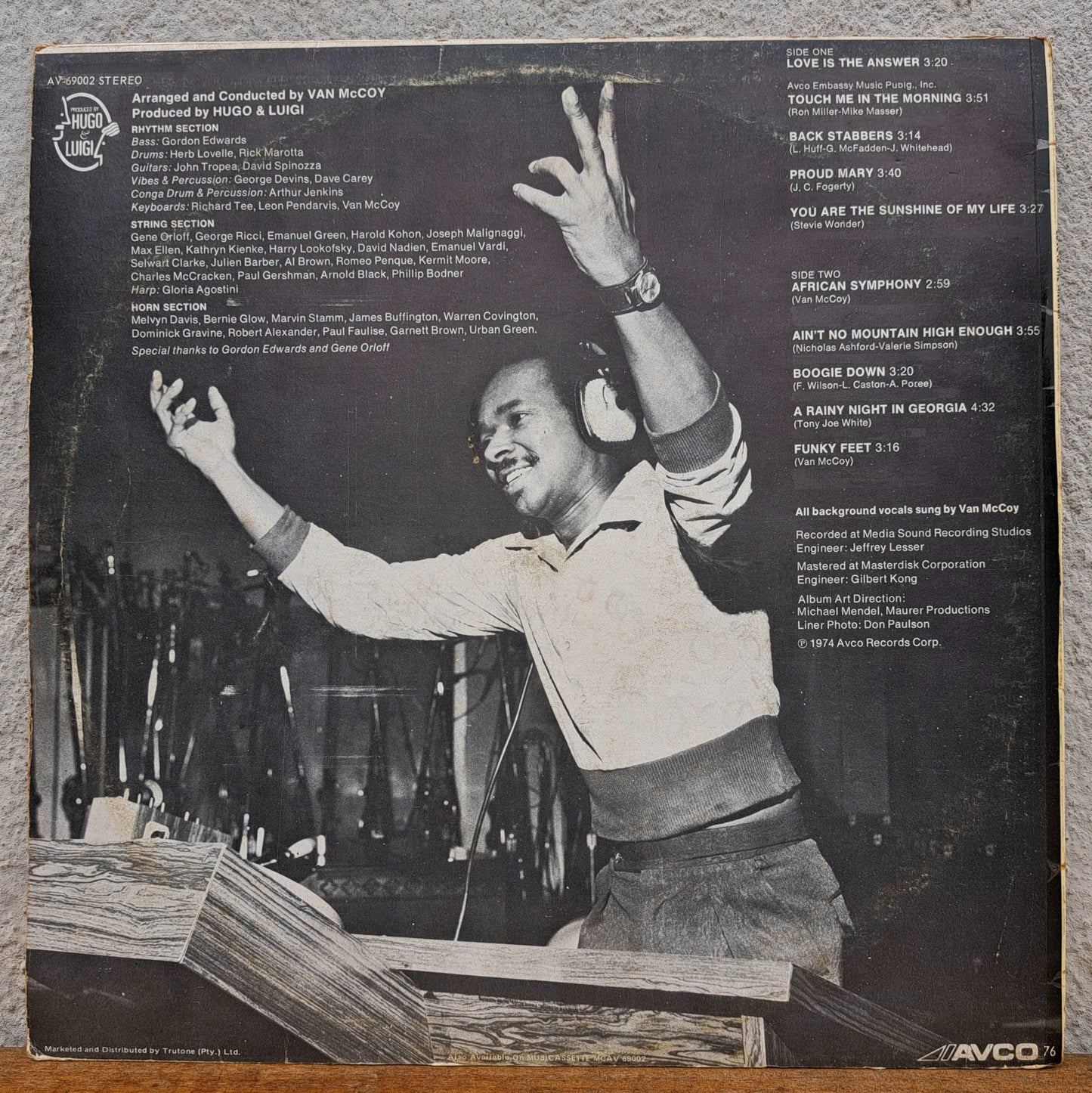 Van McCoy and the Soul City Orchestra- Love is the answer