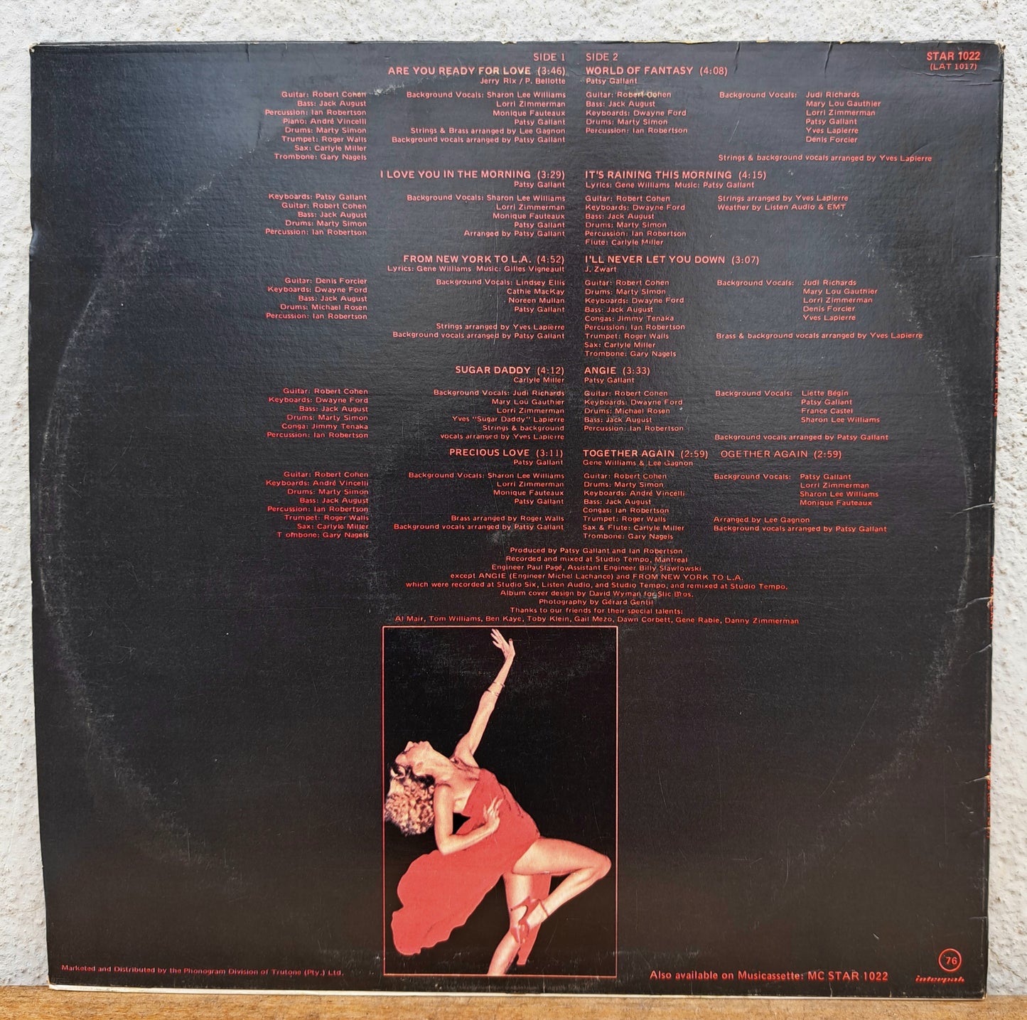 Patsy Gallant - Are you ready for love