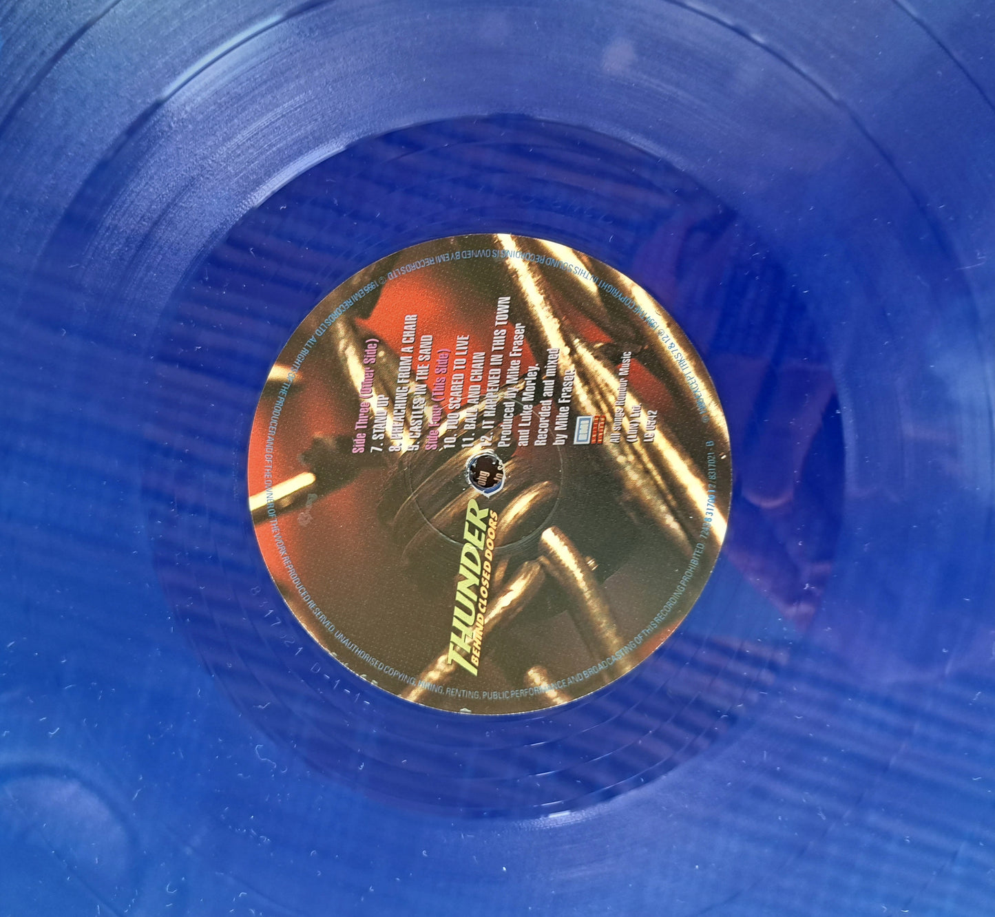 Thunder - Behind closed doors (double album on coloured vinyl)