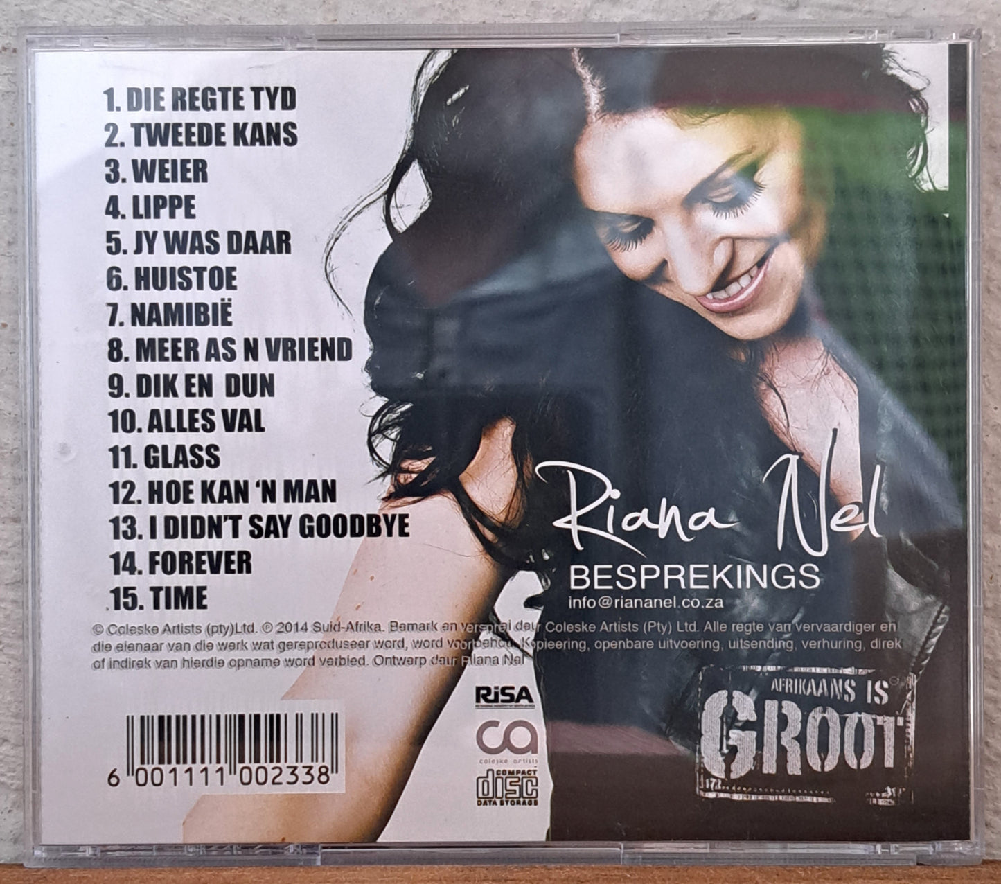 Riana Nel - Die regte tyd (cd)