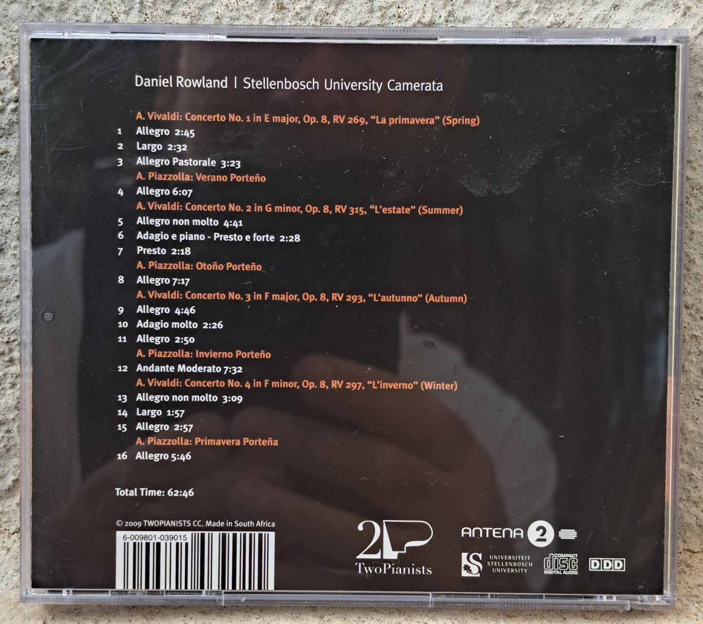 Daniel Rowland - Vivaldi Piazzolla Seasons