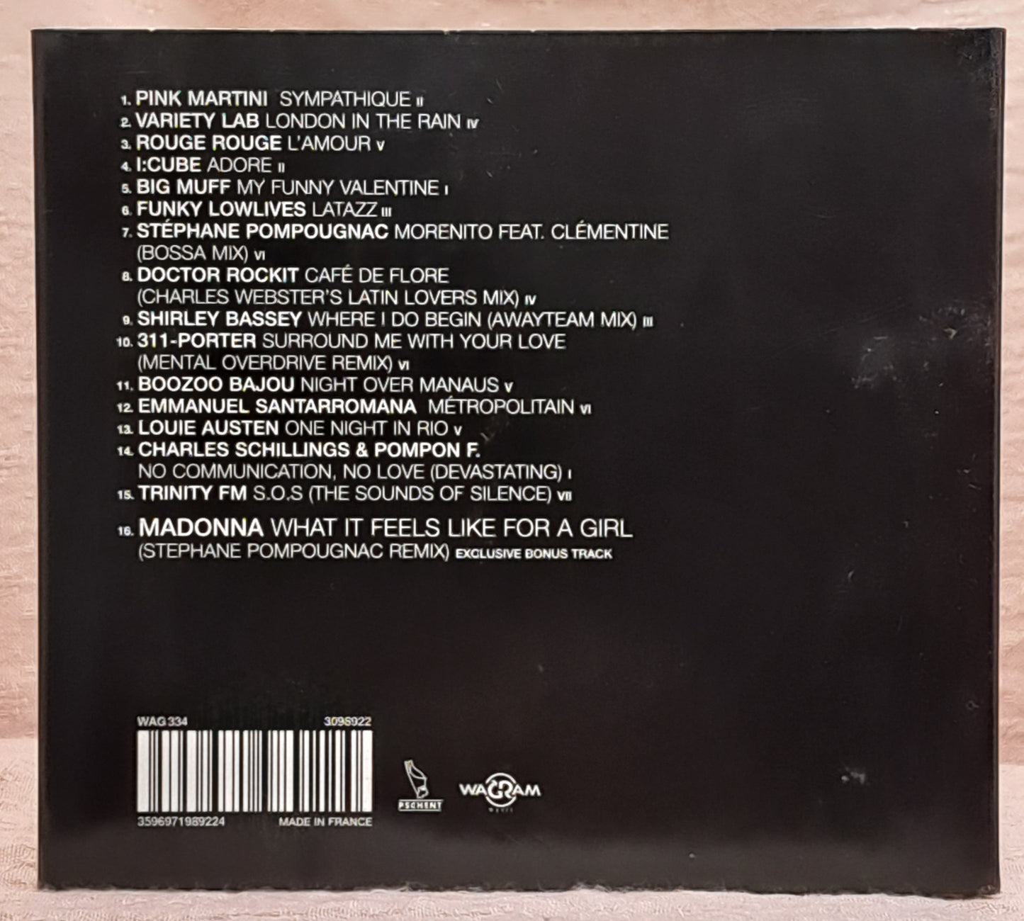 Hotel Costes - Best of...by Stephane Pompougnac (cd)