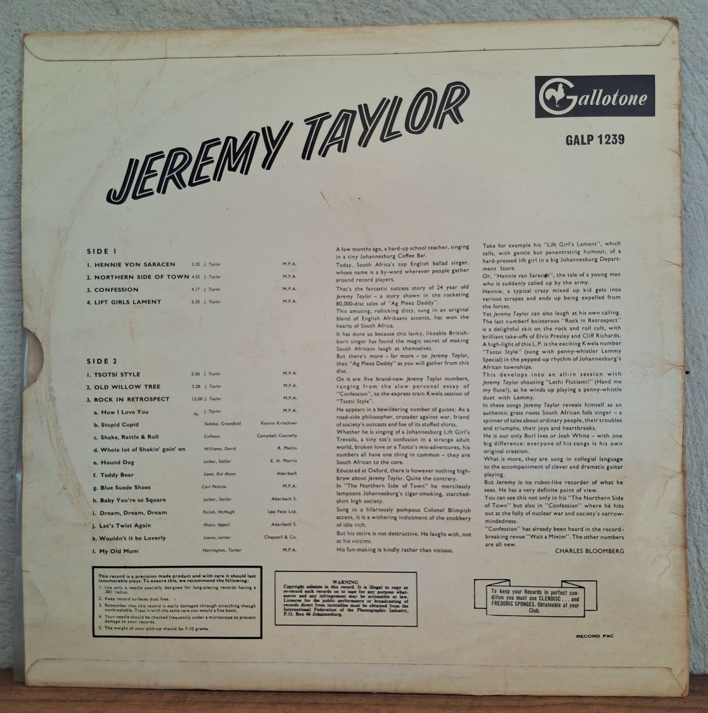 Jeremy Taylor - Jeremy Taylor