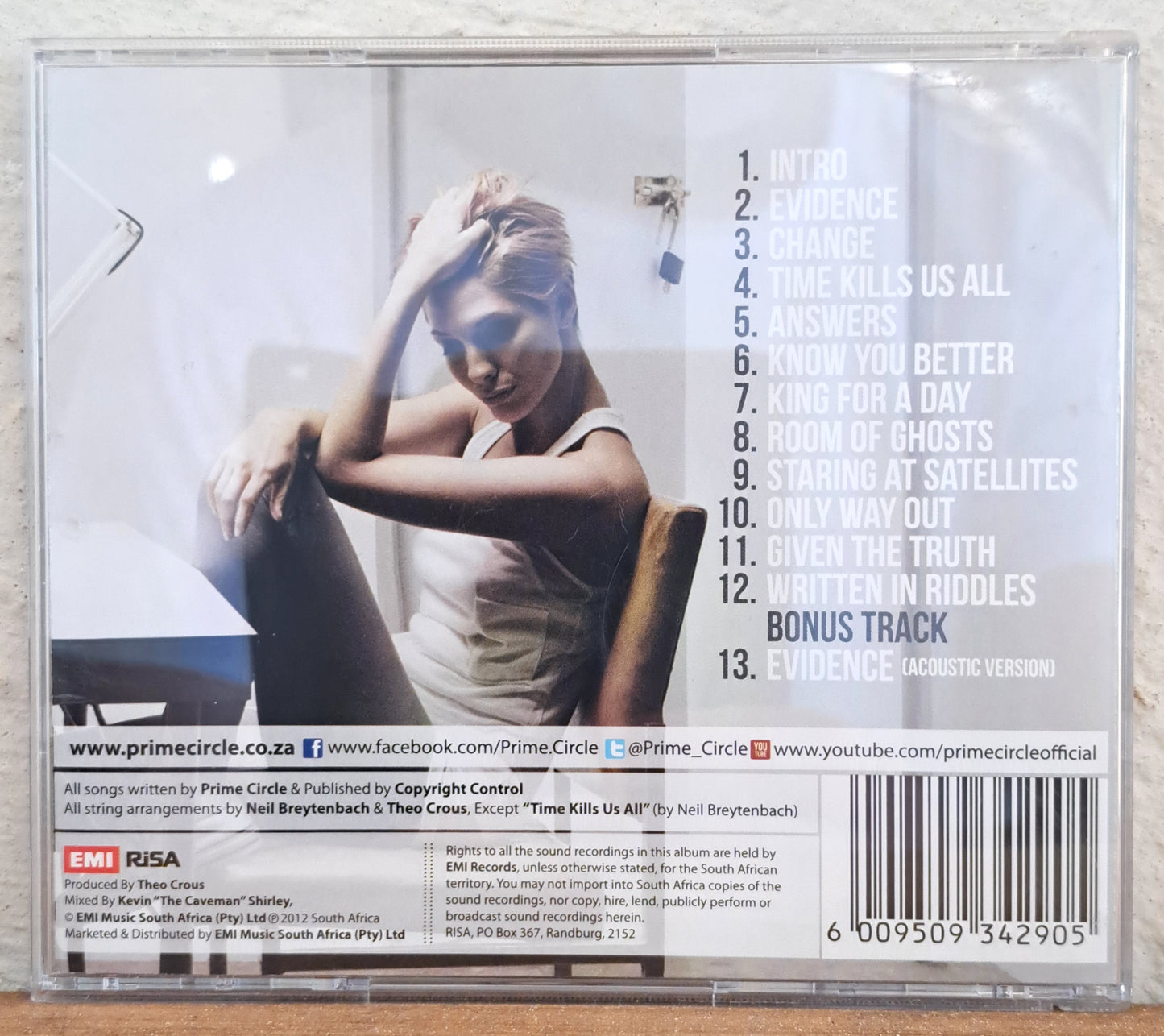 Prime Circle - Evidence (cd)