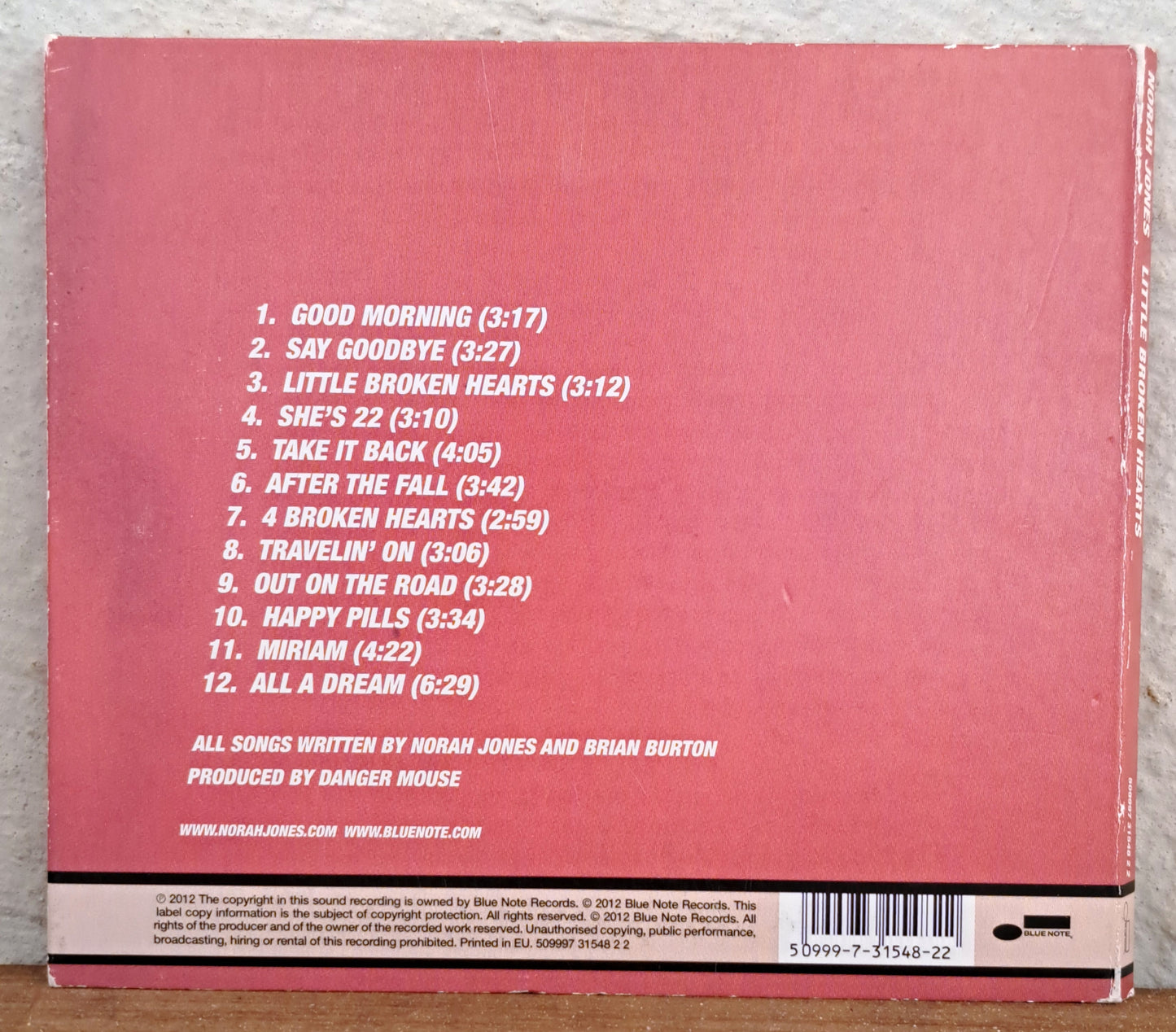 Norah Jones ...Little broken hearts (cd)