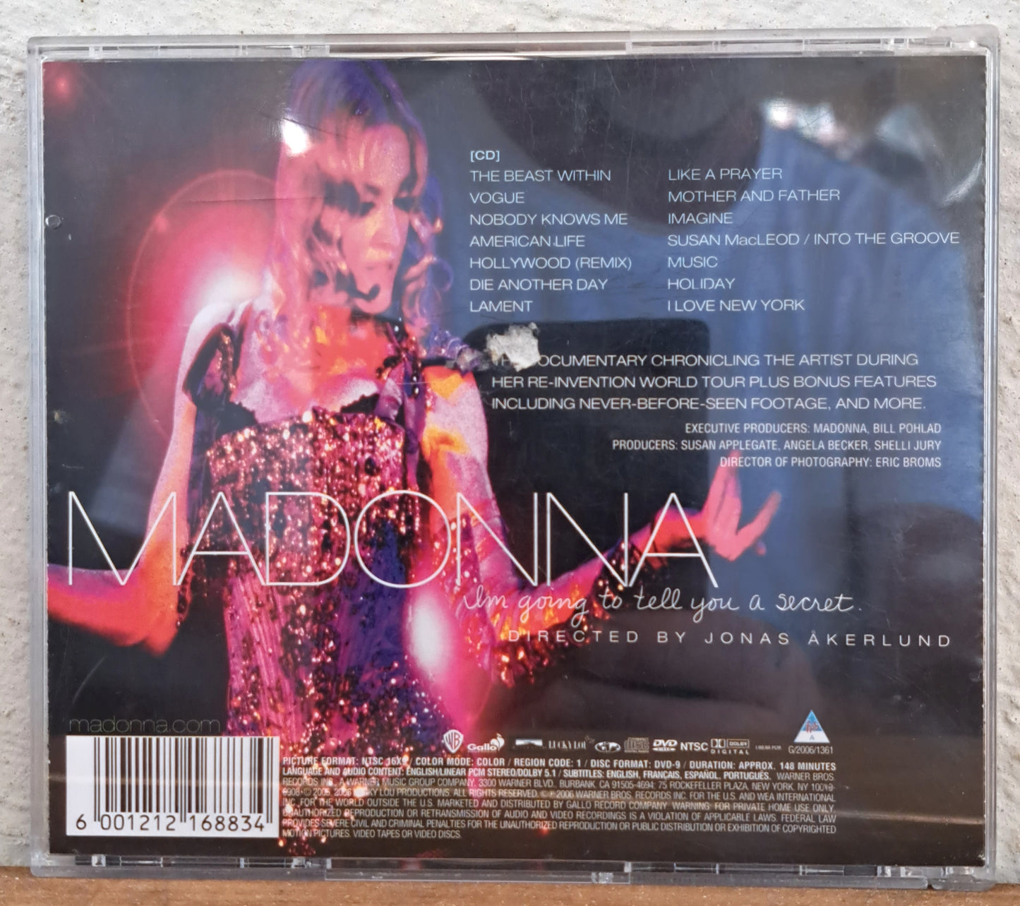 Madonna - I am going to tell you a secret (cd/dvd combo)