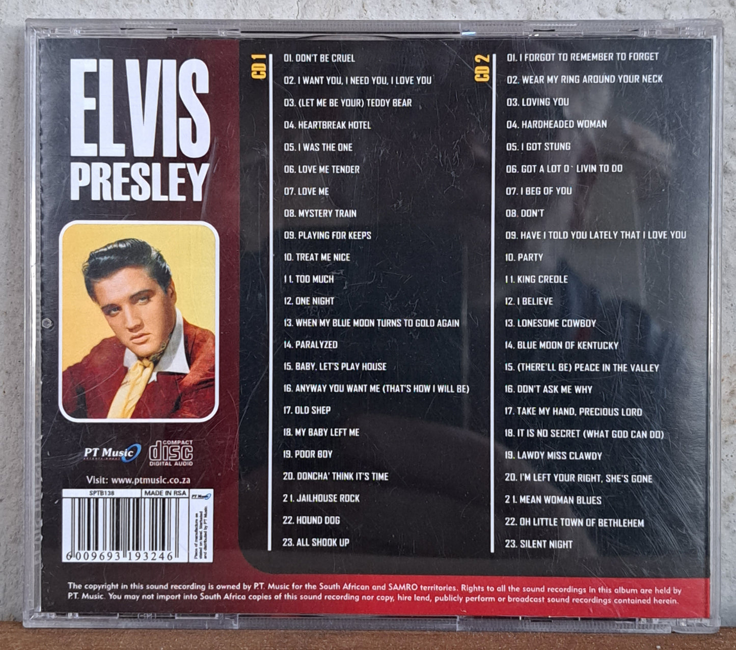 Elvis Presley - Sings country and gospel ( cd, double disc)