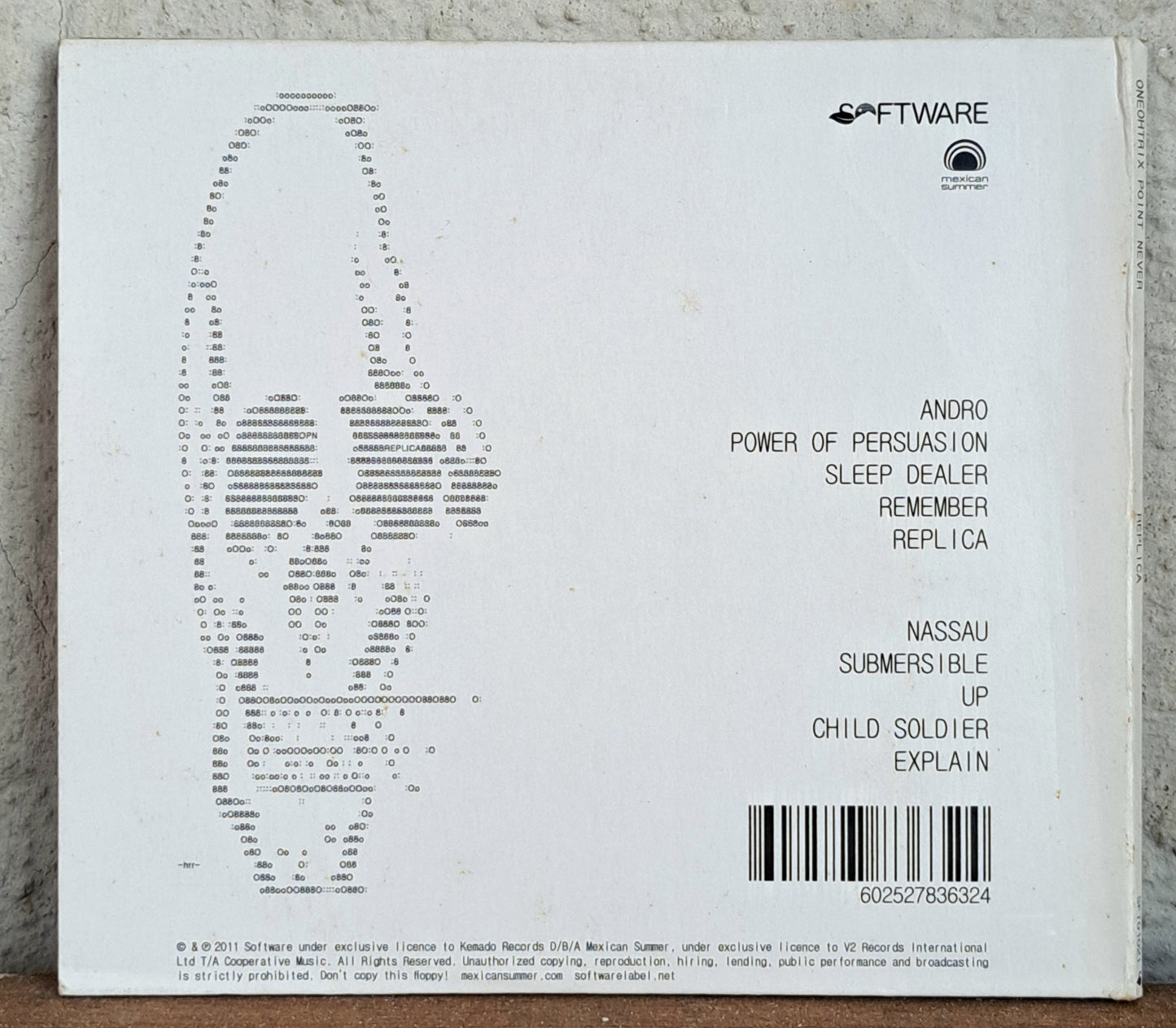 Replica - Oneohtrix Point Never (cd)