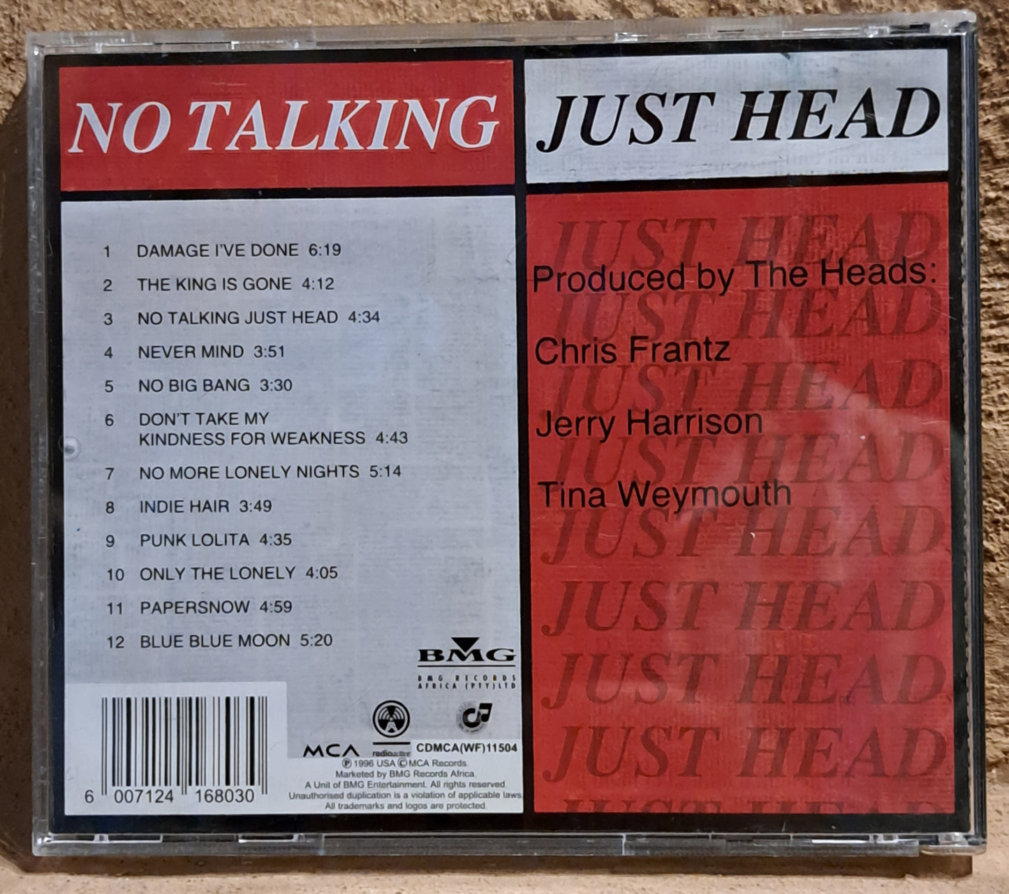 The Heads - No talking, just head (cd)