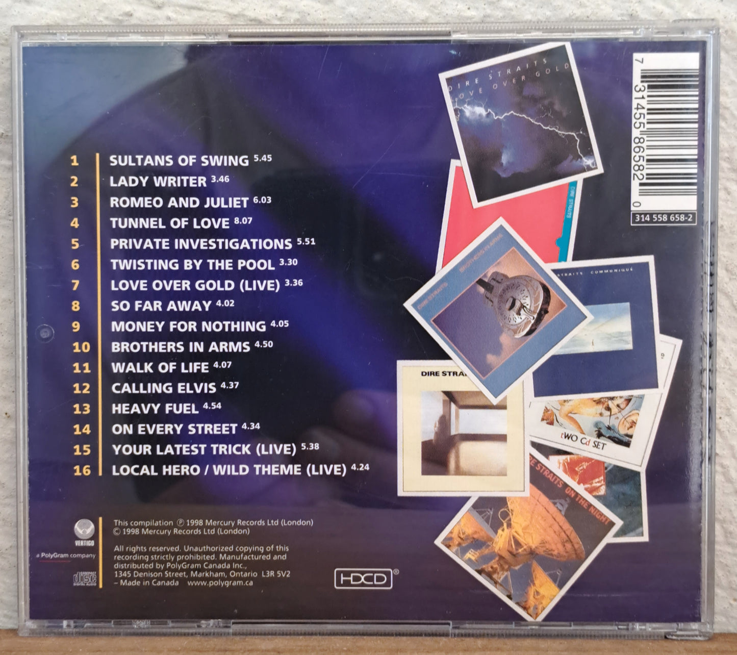 Dire Straits - Sultans of Swing (the very best of) cd