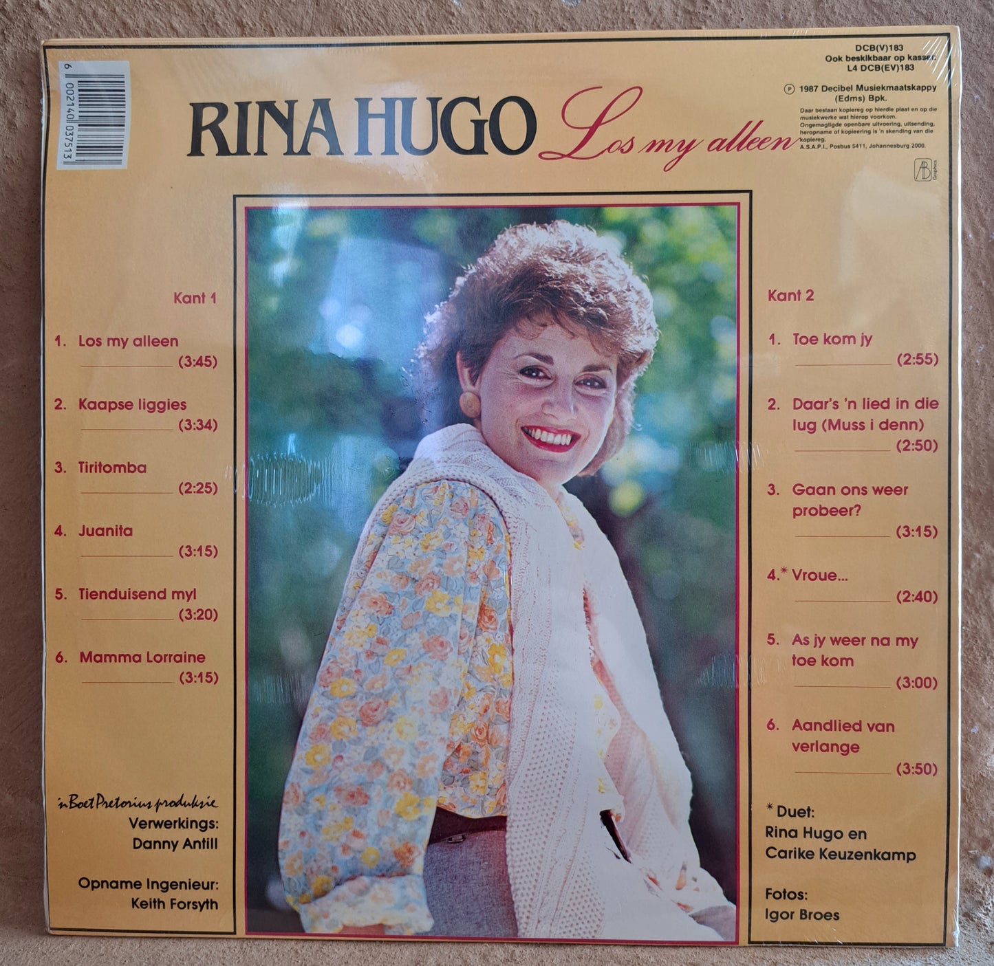 Rina Hugo - Los my alleen (sealed)